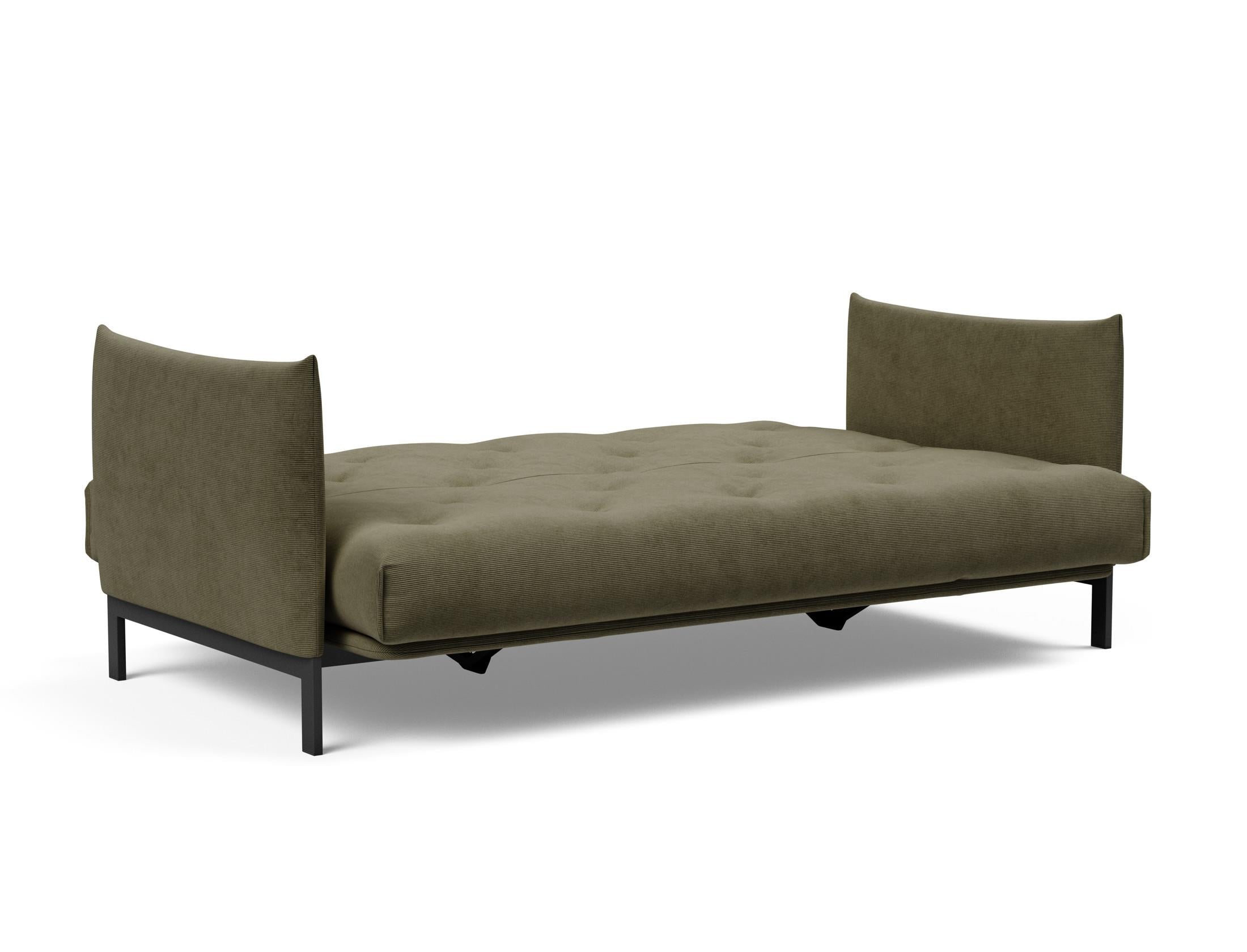 Erleben Sie das Junus 140 Bettsofa Nordic: Elegantes Design, erstklassige Federkernmatratze und vielseitige Nutzung für Ihr Zuhause.