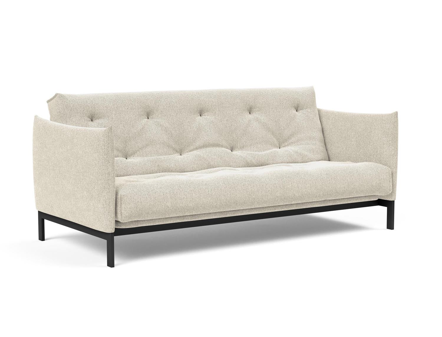 Erleben Sie das Junus 140 Bettsofa Nordic: Elegantes Design, erstklassige Federkernmatratze und vielseitige Nutzung für Ihr Zuhause.