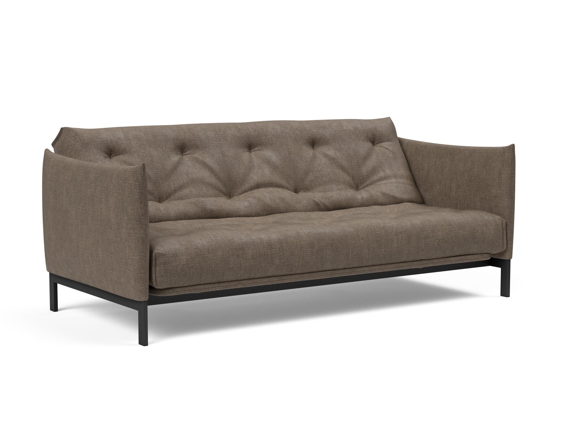 Erleben Sie das Junus 140 Bettsofa Nordic: Elegantes Design, erstklassige Federkernmatratze und vielseitige Nutzung für Ihr Zuhause.