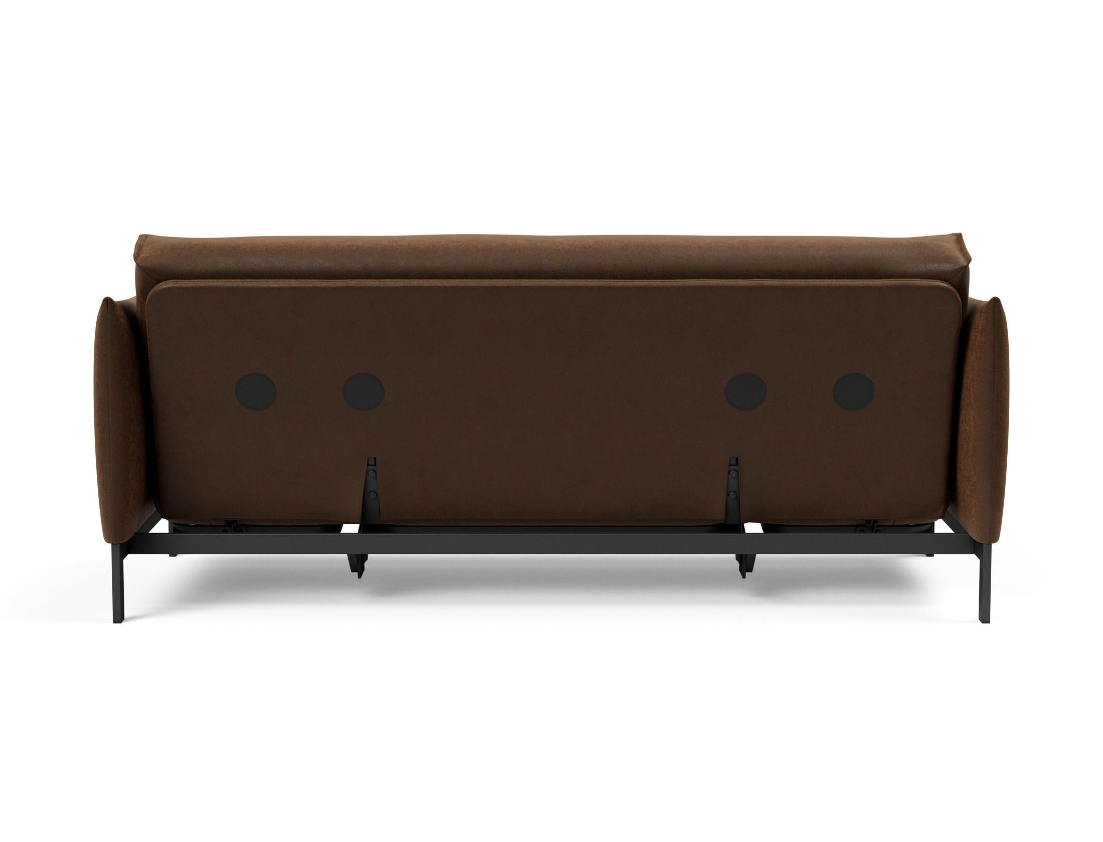Entdecken Sie das Junus 140 Bettsofa Nordic Soft Spring von Innovation Living – stilvolles Design trifft auf erstklassigen Schlafkomfort für Ihr Zuhause.