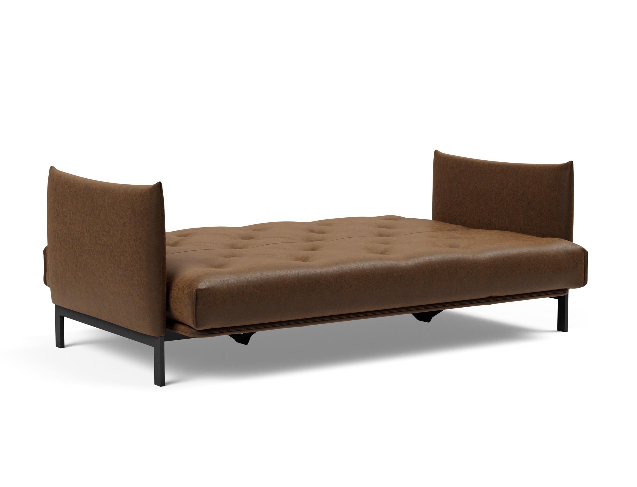 Erleben Sie das Junus 140 Bettsofa Nordic: Elegantes Design, erstklassige Federkernmatratze und vielseitige Nutzung für Ihr Zuhause.