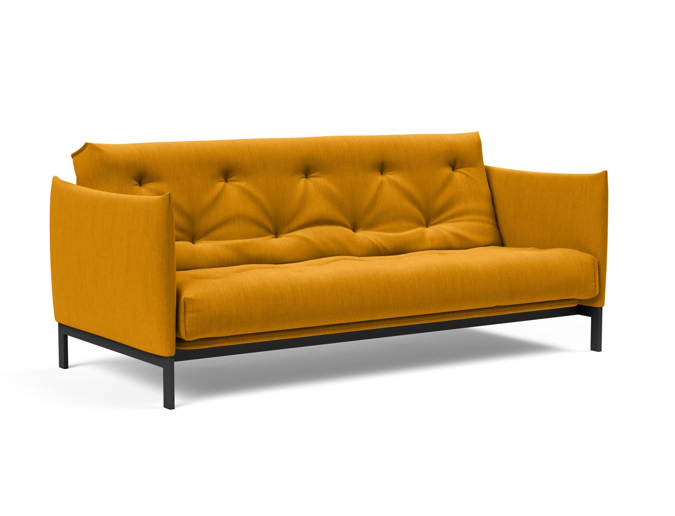 Erleben Sie das Junus 140 Bettsofa Nordic: Elegantes Design, erstklassige Federkernmatratze und vielseitige Nutzung für Ihr Zuhause.