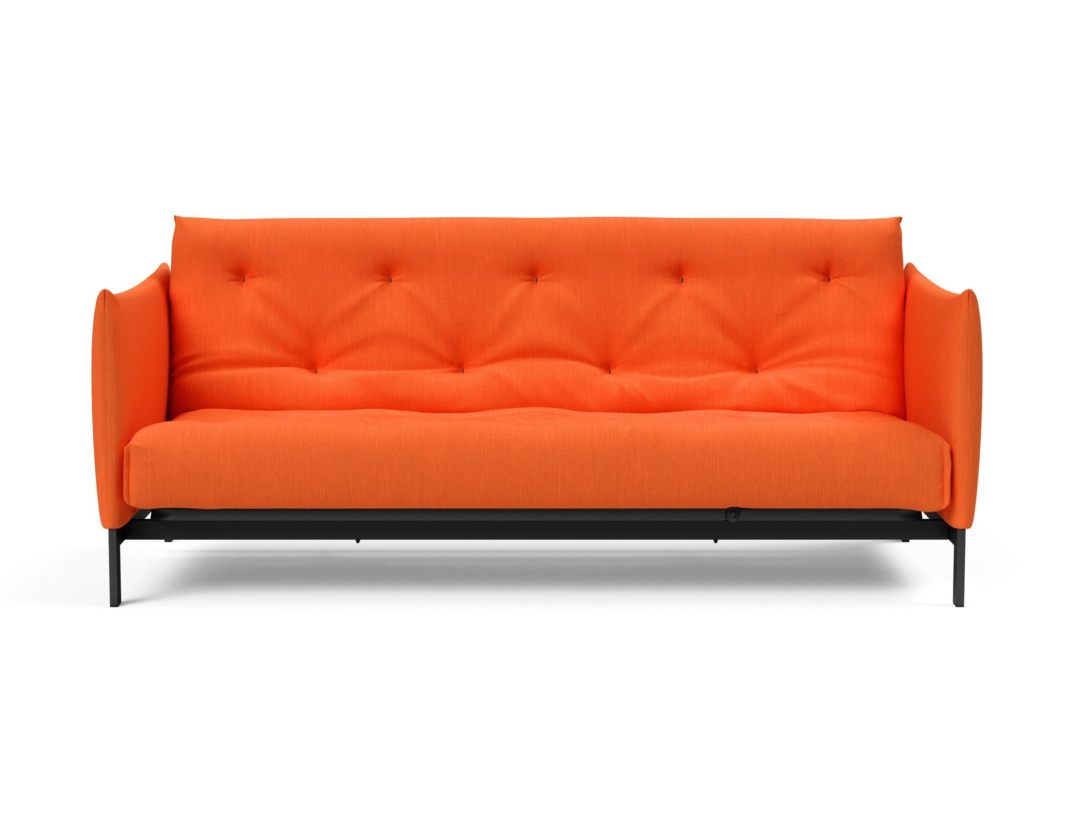 Erleben Sie das Junus 140 Bettsofa Nordic Soft Spring von Innovation Living – eine perfekte Kombination aus modernem Stil und hohem Schlafkomfort.