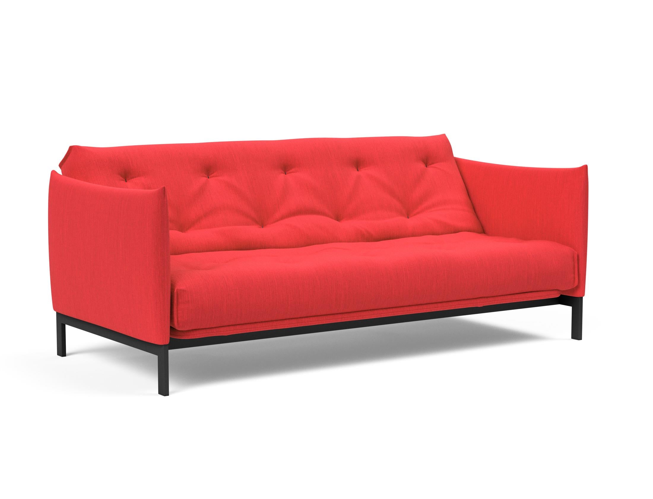 Erleben Sie das Junus 140 Bettsofa Nordic: Elegantes Design, erstklassige Federkernmatratze und vielseitige Nutzung für Ihr Zuhause.