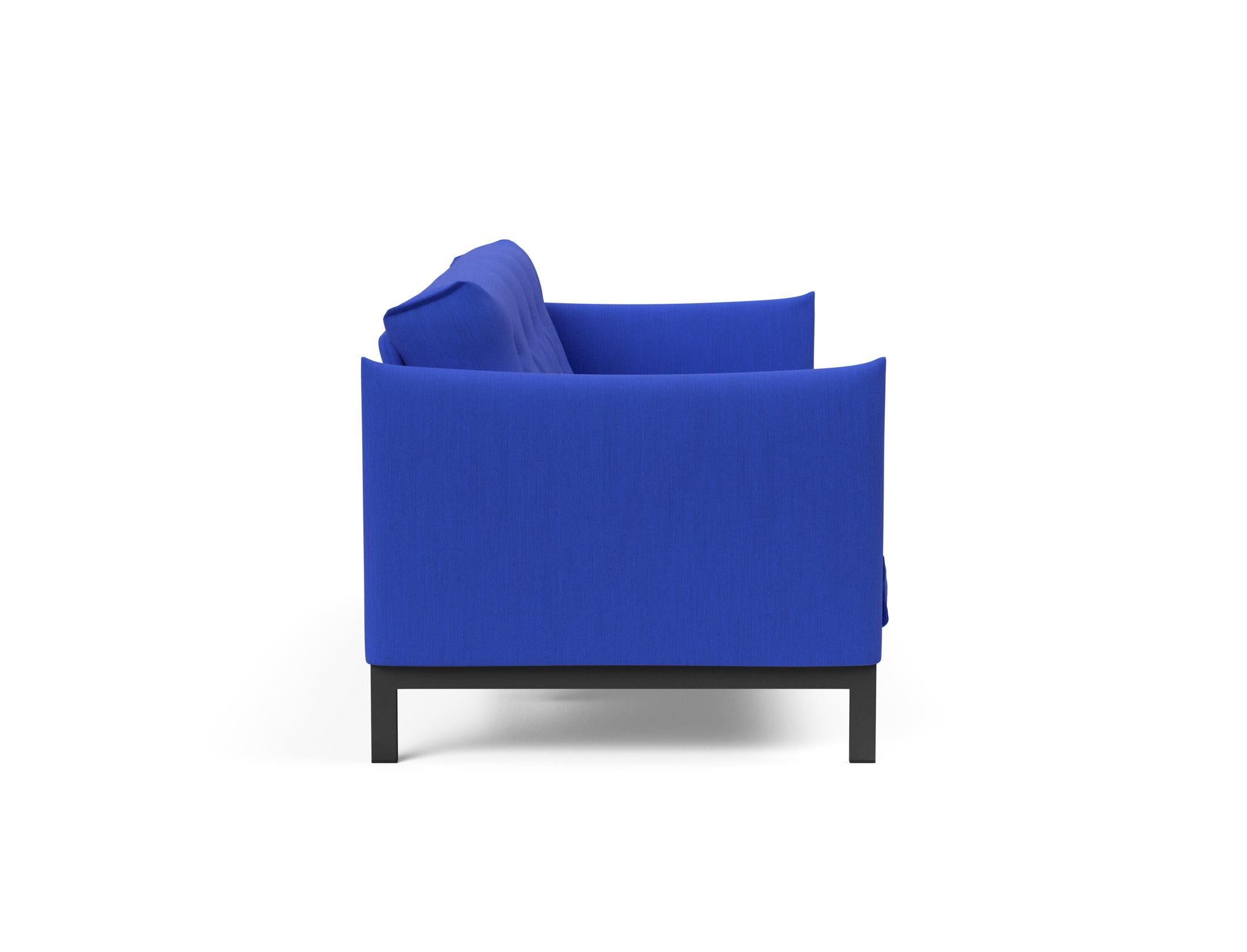 Erleben Sie das Junus 140 Bettsofa Nordic Soft Spring von Innovation Living – eine perfekte Kombination aus modernem Stil und hohem Schlafkomfort.
