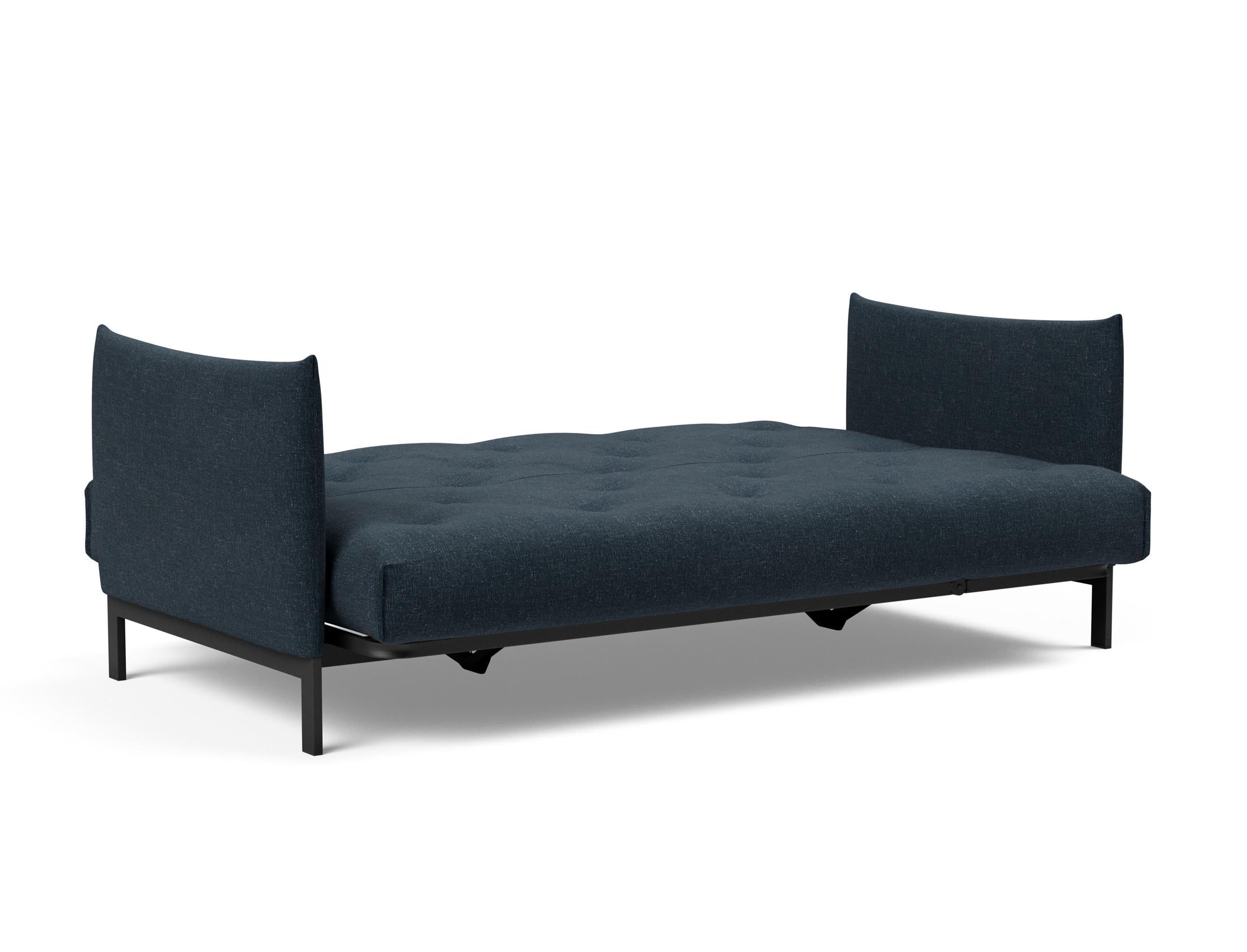 Entdecken Sie das Junus 140 Bettsofa Nordic von Innovation Living: Eleganz, Funktionalität und individuelle Matratzenoptionen für jeden Raum.