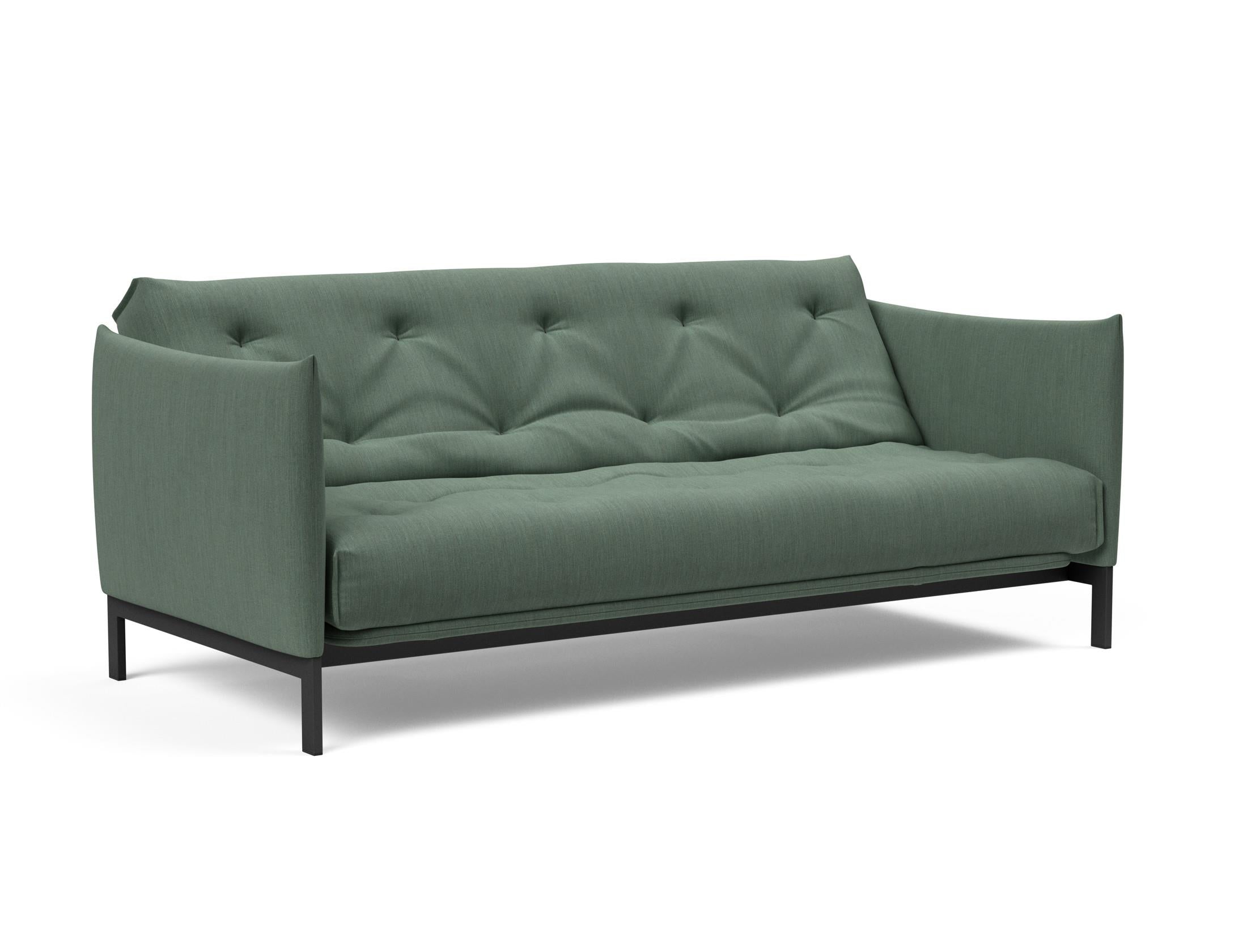 Erleben Sie das Junus 140 Bettsofa Nordic: Elegantes Design, erstklassige Federkernmatratze und vielseitige Nutzung für Ihr Zuhause.
