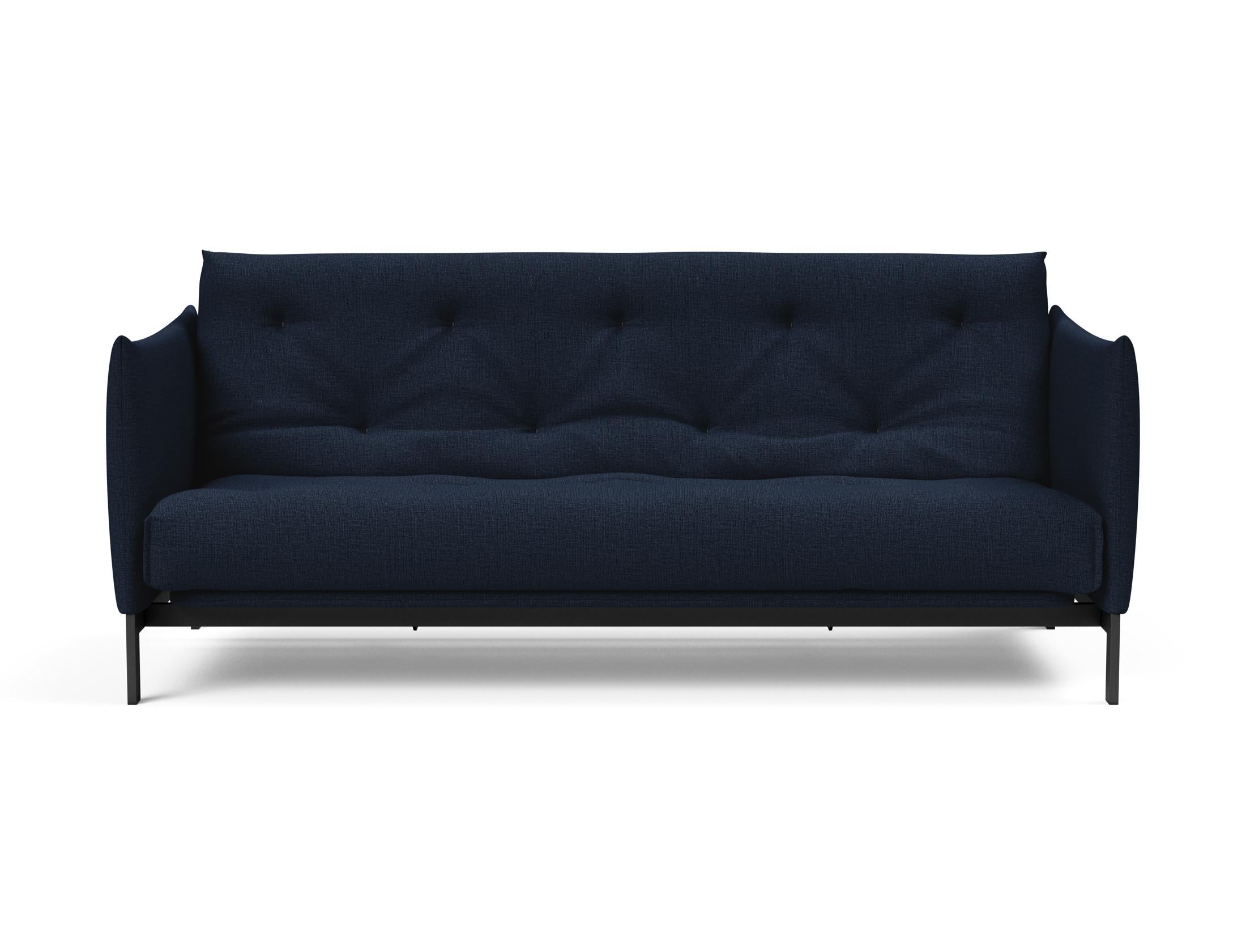 Modernes Junus 140 Bettsofa im Nordic-Stil mit Soft Spring Bezug, ideal für stilvolle Wohnräume und gemütliche Nächte.