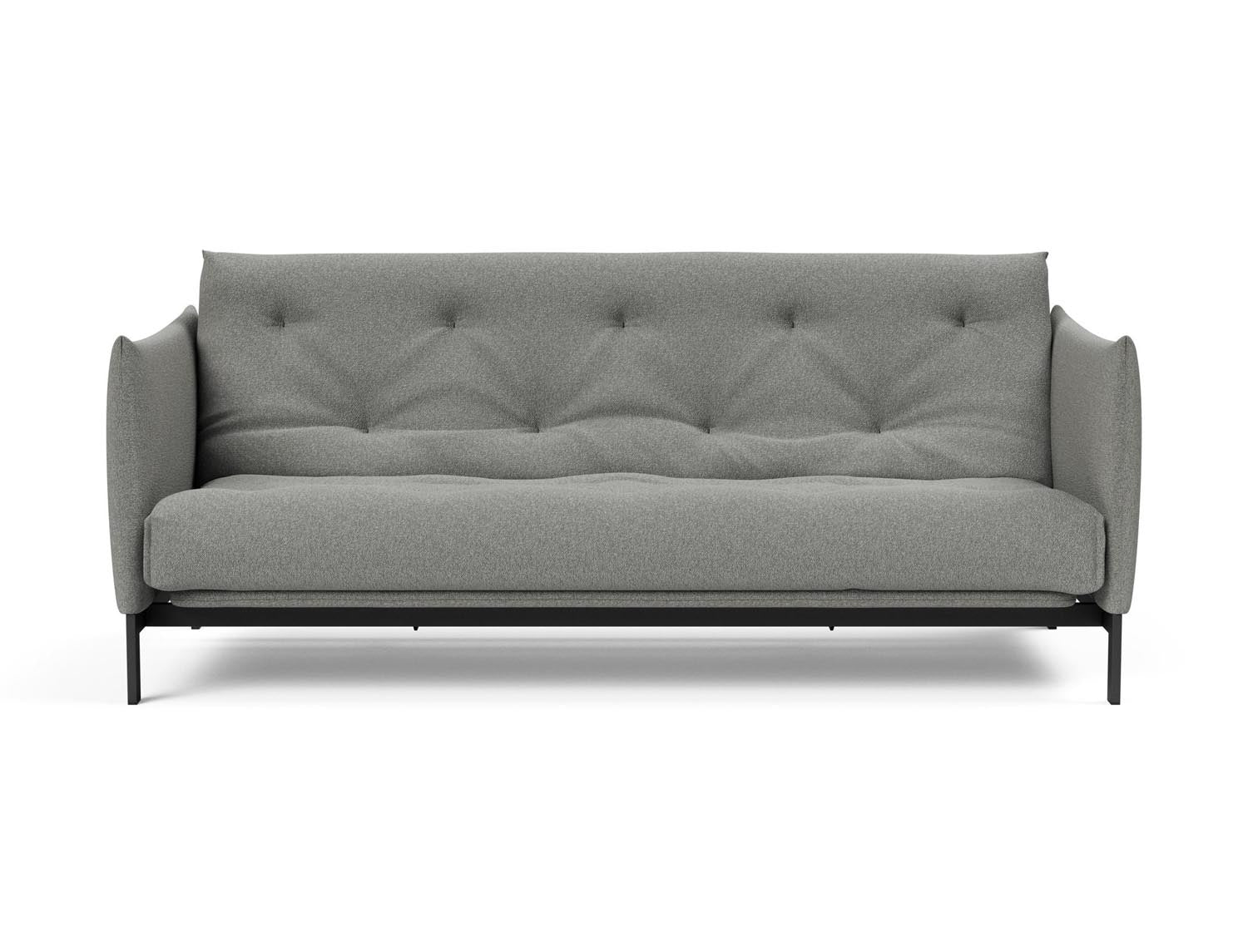 Stylisches Junus 140 Bettsofa im Nordic-Stil, ideal für moderne Wohnräume, mit weichem Soft Spring Bezug für hohen Sitzkomfort.