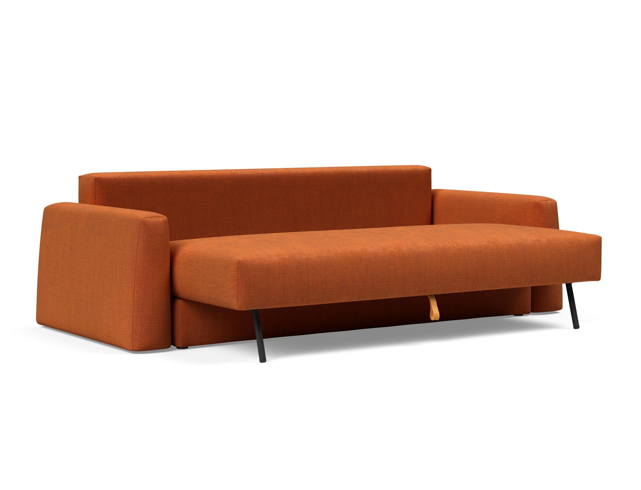 Entdecken Sie das Cone Schlafsofa von Innovation Living: Elegantes Design, cleverer Stauraum und einfacher Umbau für maximalen Komfort.