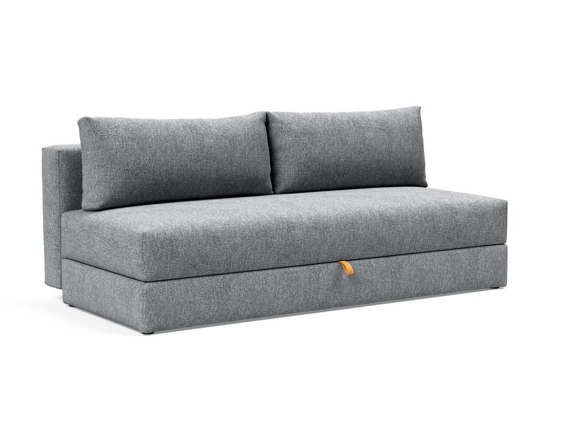 Osvald Sofabett 150 in 565 Twist Granite präsentiert im Onlineshop von KAQTU Design AG. Bettsofa ist von Innovation Living