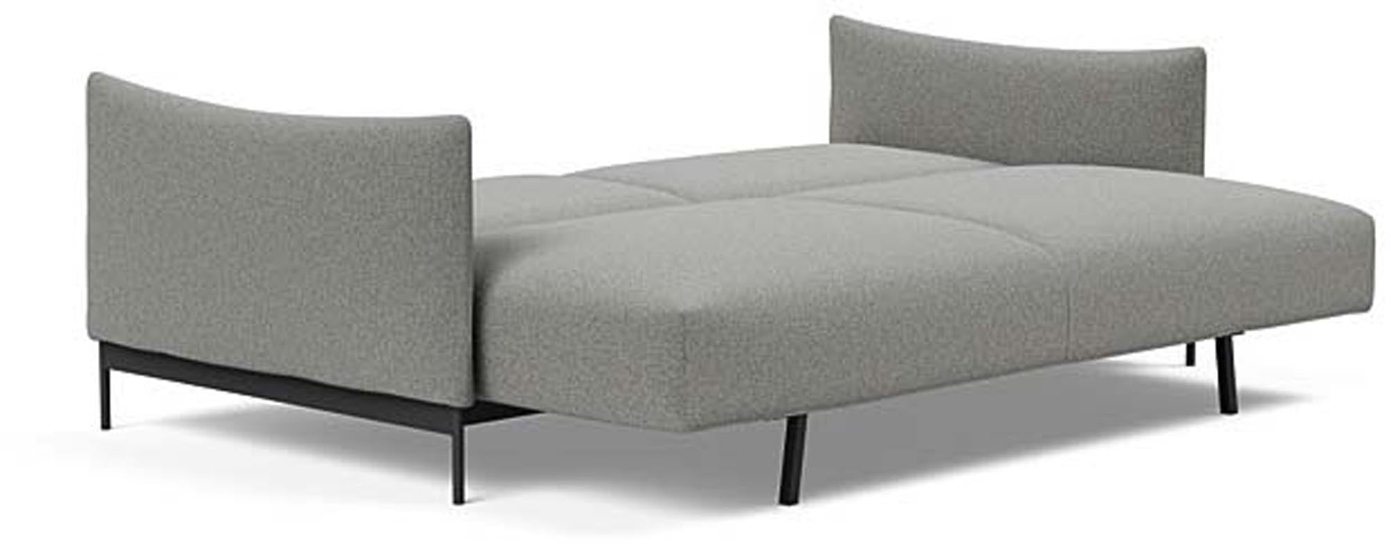 Malloy Sofabett 150: Elegantes Schlafsofa mit praktischem Klappmechanismus, ideal für kleine Räume und gemütliche Nächte.