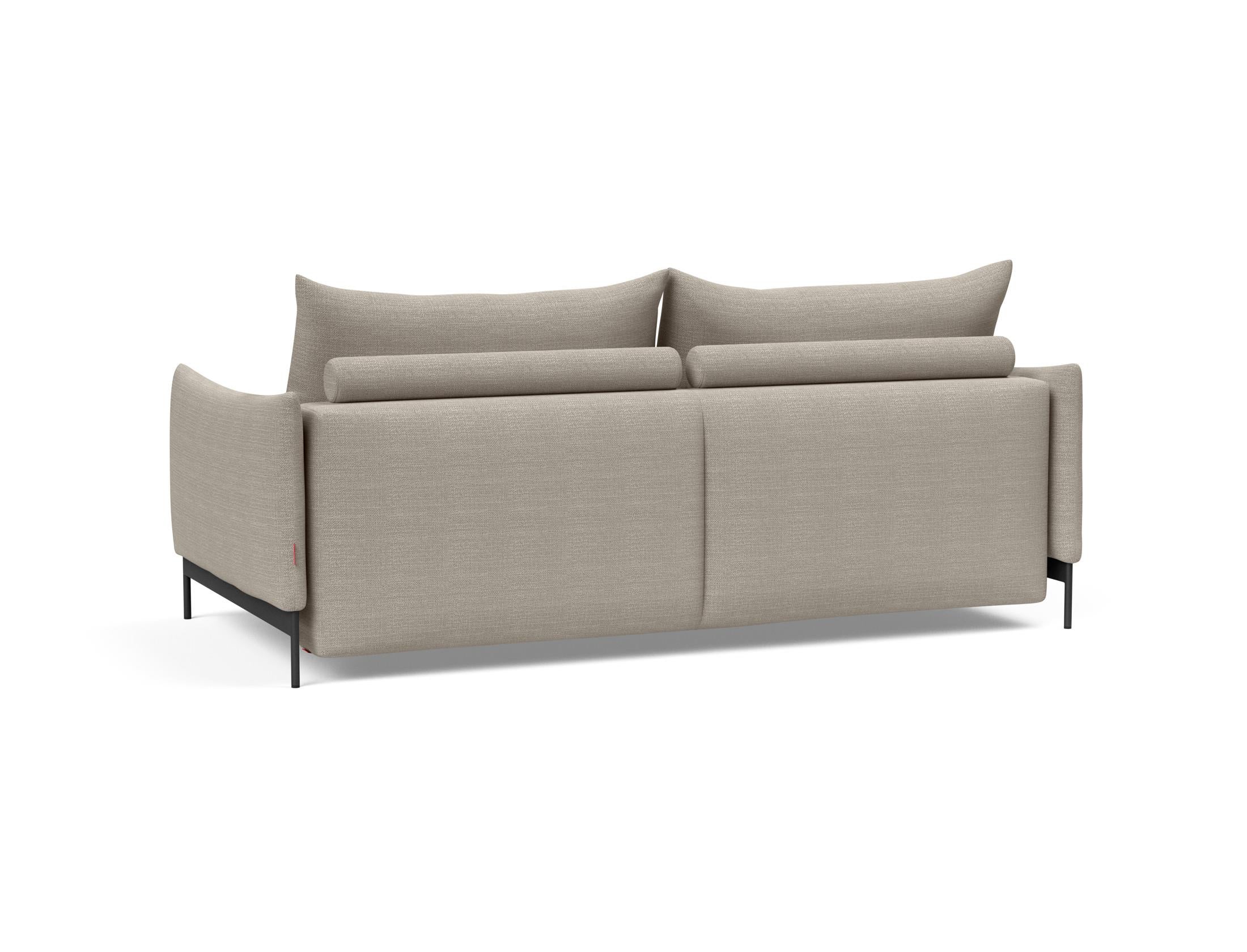 Malloy Sofabett 150: Elegantes Schlafsofa mit praktischem Klappmechanismus, ideal für kleine Räume und gemütliche Nächte.
