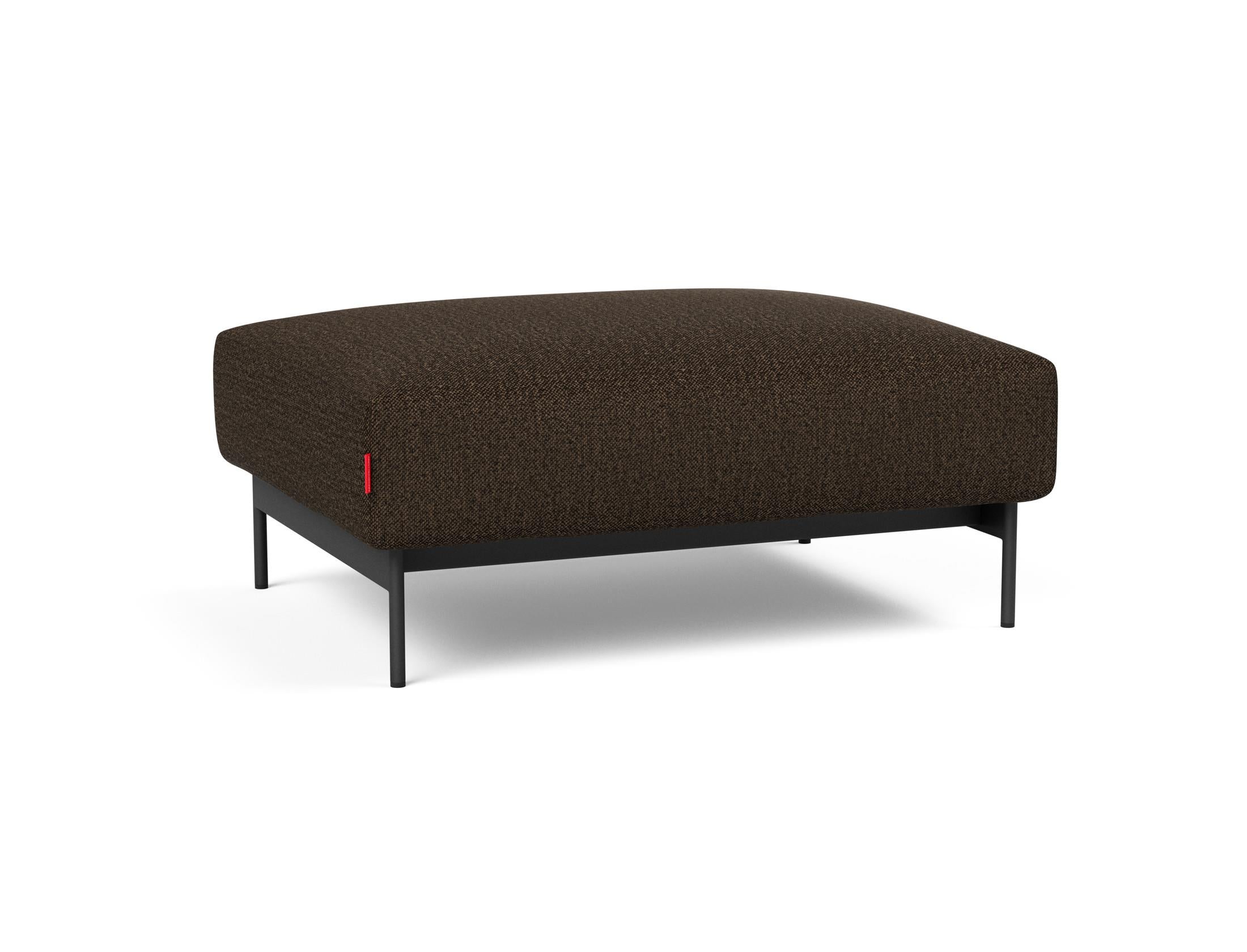 Der Malloy Ottoman von Innovation Living kombiniert stilvolle Ästhetik mit vielseitiger Nutzung, ideal als Sitzgelegenheit oder Ablage. Perfekt für jedes Zuhause.