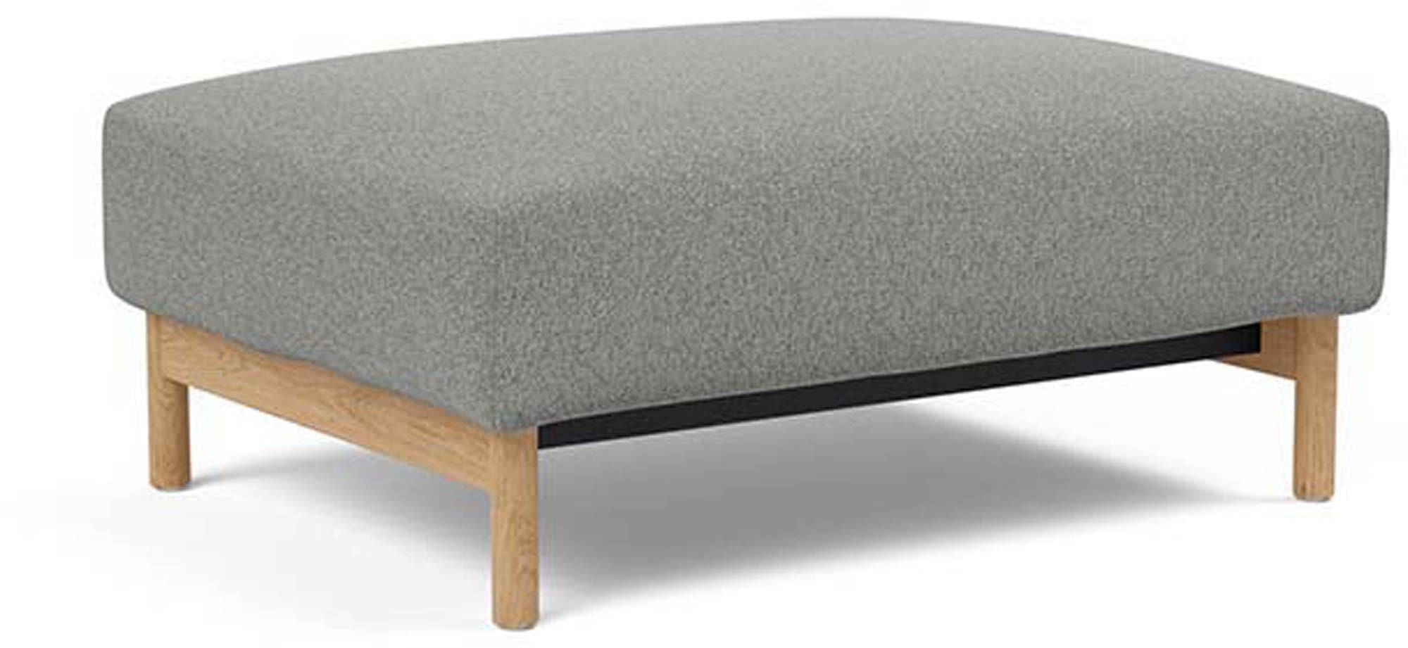 Der Malloy Ottoman von Innovation Living vereint modernes Design mit Funktionalität. Ideal als zusätzlicher Sitzplatz oder elegante Fußablage.