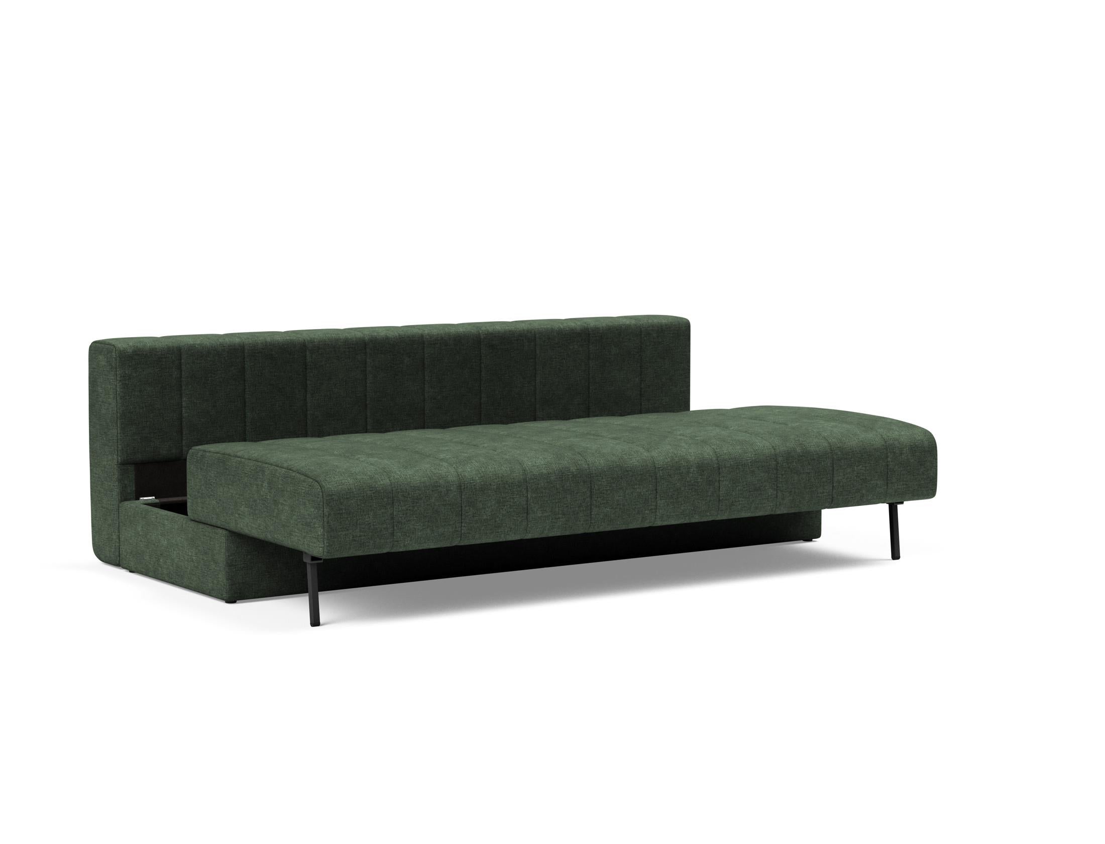 Das Akello Schlafsofa von Innovation Living vereint elegantes Design und Funktionalität, ideal für kleine Räume und spontane Übernachtungen.
