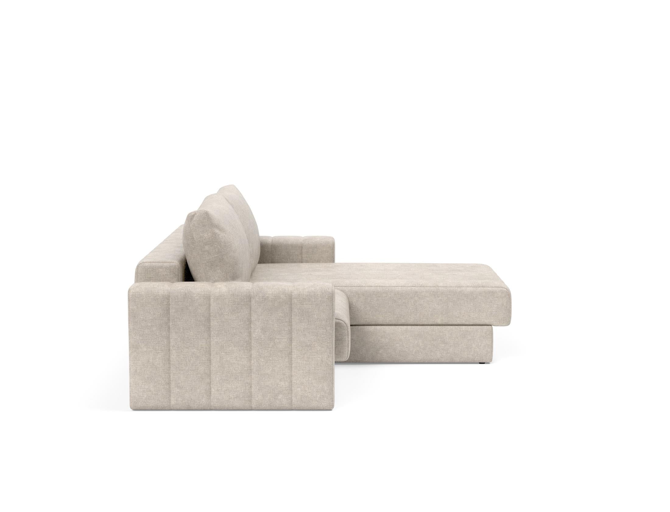 Akello Lounger Schlafsofa mit Armlehnen: stilvolles Möbelstück für entspannte Stunden und praktische Übernachtungsmöglichkeiten.