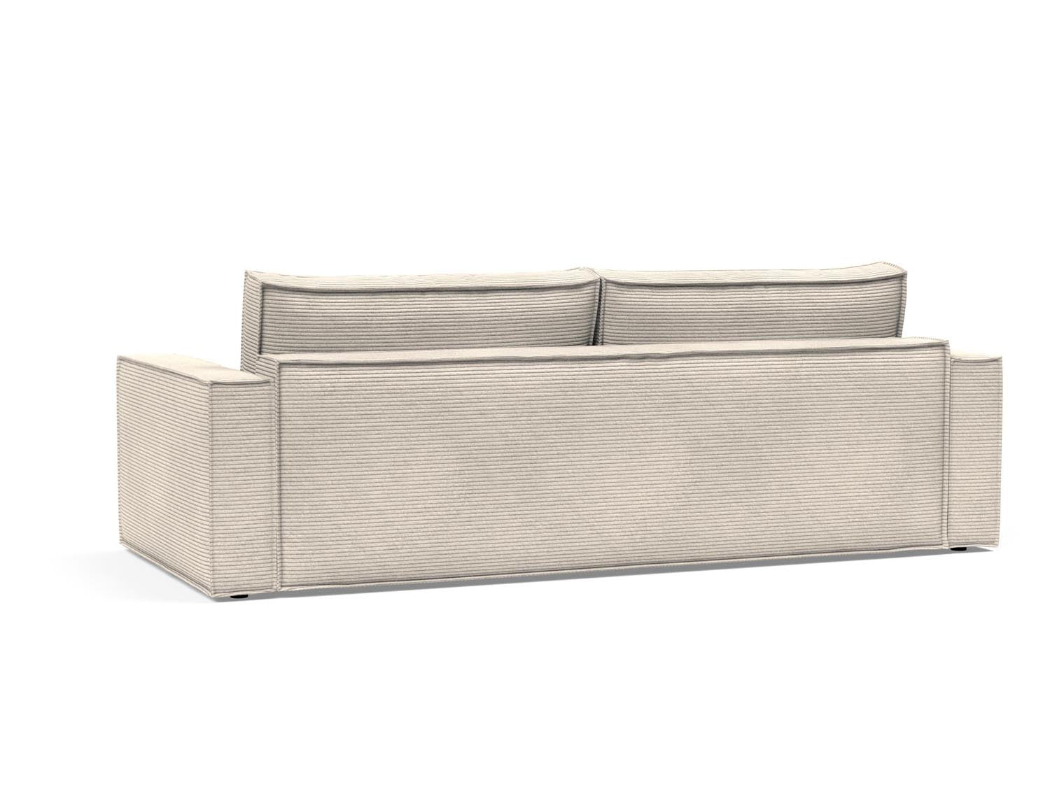 Entdecken Sie das Newilla Bettsofa von Innovation Living: stilvolles, funktionales Design, robust und ideal für kleine Räume mit praktischem Stauraum.