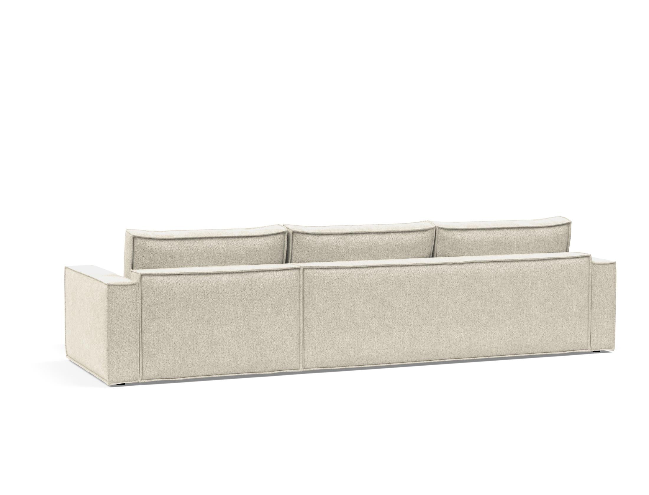 Erleben Sie das Newilla Bettsofa mit Lounger von Innovation Living – ein elegantes, funktionales Möbelstück, das sich perfekt für jedes Zuhause eignet.