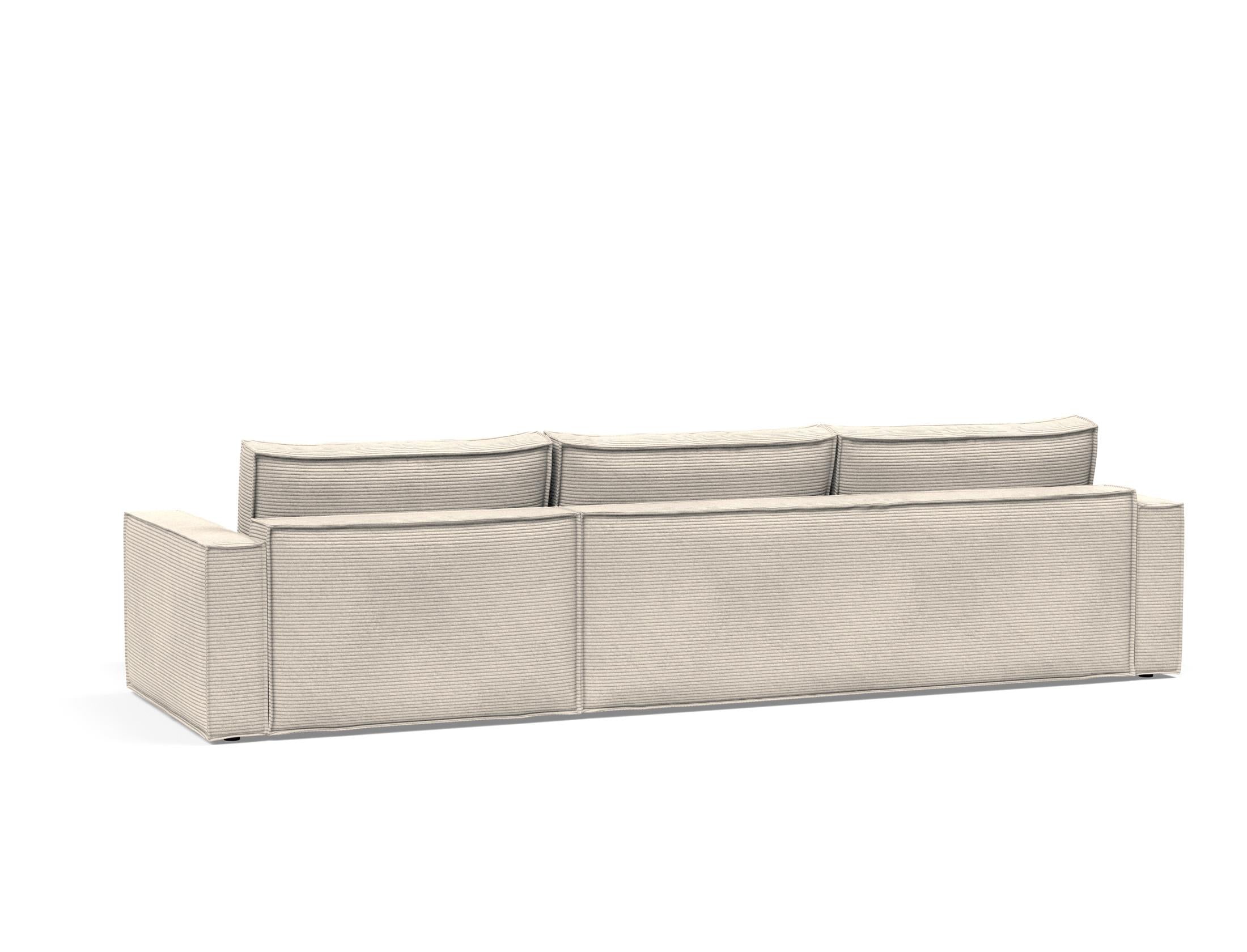 Erleben Sie das Newilla Bettsofa mit Lounger von Innovation Living – ein elegantes, funktionales Möbelstück, das sich perfekt für jedes Zuhause eignet.