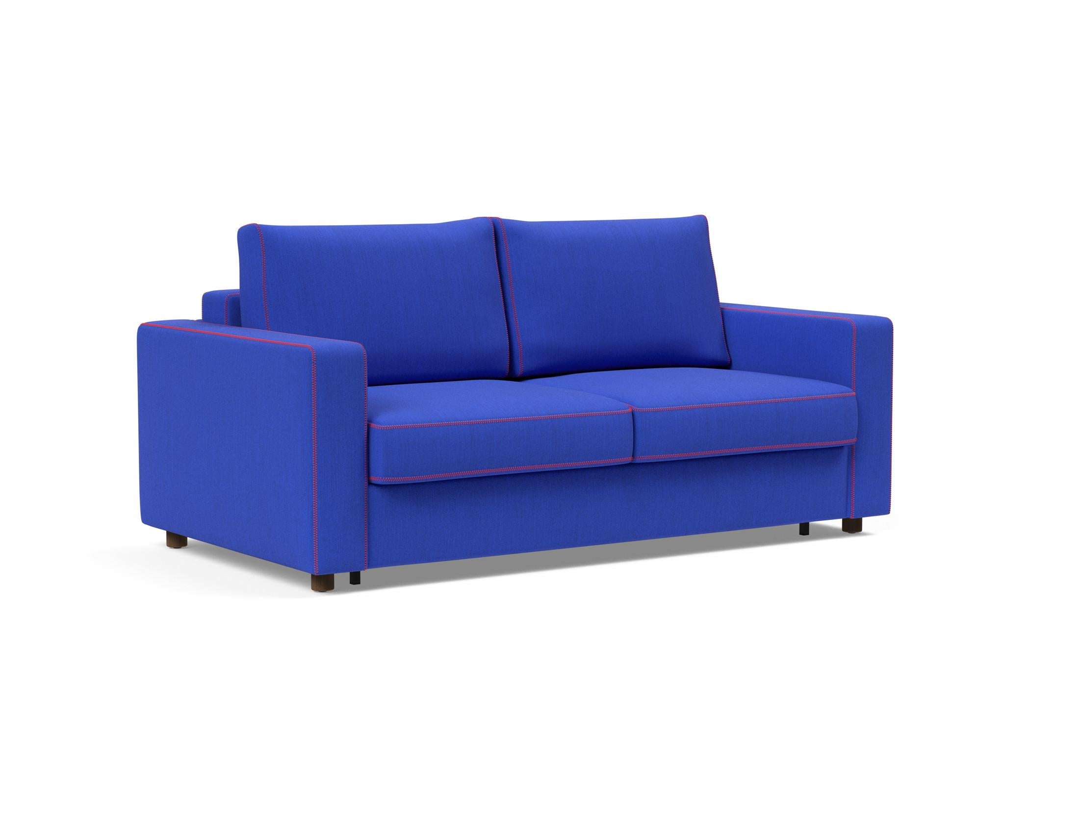 Neah X 160 Schlafsofa: Elegantes Schlafsofa mit praktischen Armlehnen, ideal für kleine Räume und gemütliche Nächte.