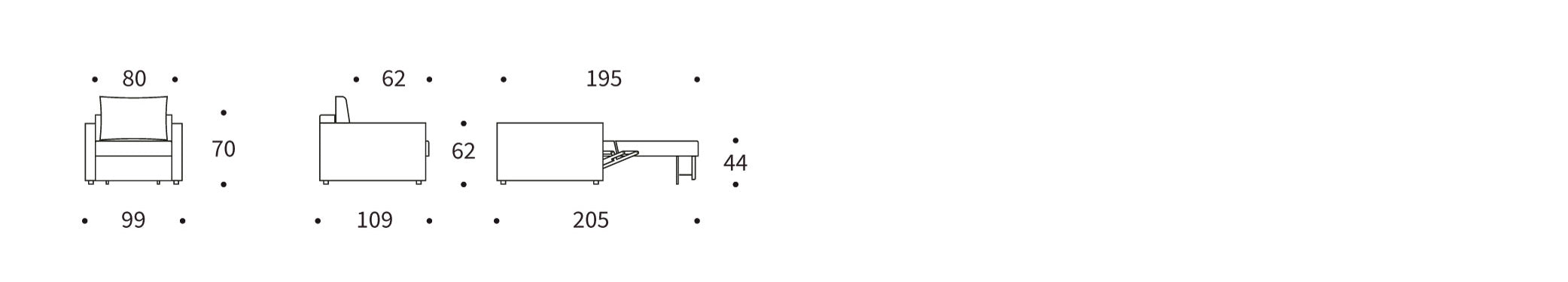 Der Neah Sessel von Innovation Living besticht durch seine eleganten Slim Armlehnen und bietet zeitgemässen Komfort für Ihr Zuhause.