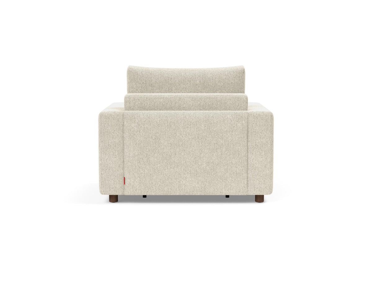 Neah Sessel mit Standard Armlehnen in 357 Taura Off White präsentiert im Onlineshop von KAQTU Design AG. Sessel ist von Innovation Living
