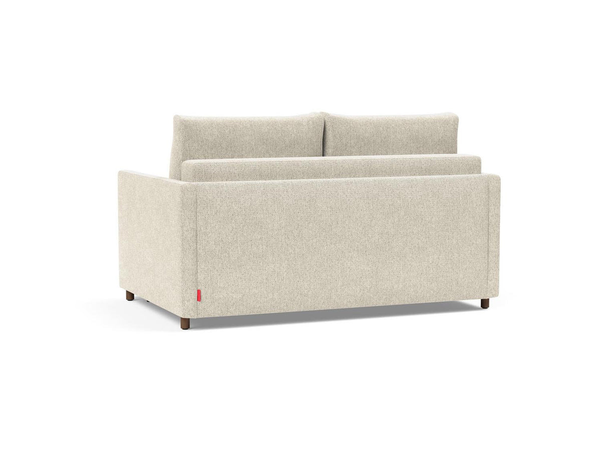 Neah 140 Schlafsofa mit Slim Armlehnen in 357 Taura Off White präsentiert im Onlineshop von KAQTU Design AG. Bettsofa ist von Innovation Living