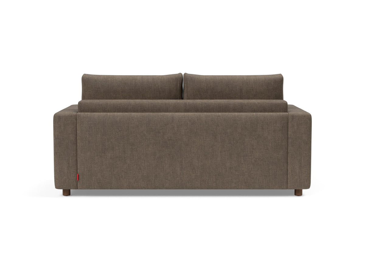 Neah 140 Schlafsofa mit Standard Armlehnen in 411 Esina Cedar Brown präsentiert im Onlineshop von KAQTU Design AG. Bettsofa ist von Innovation Living