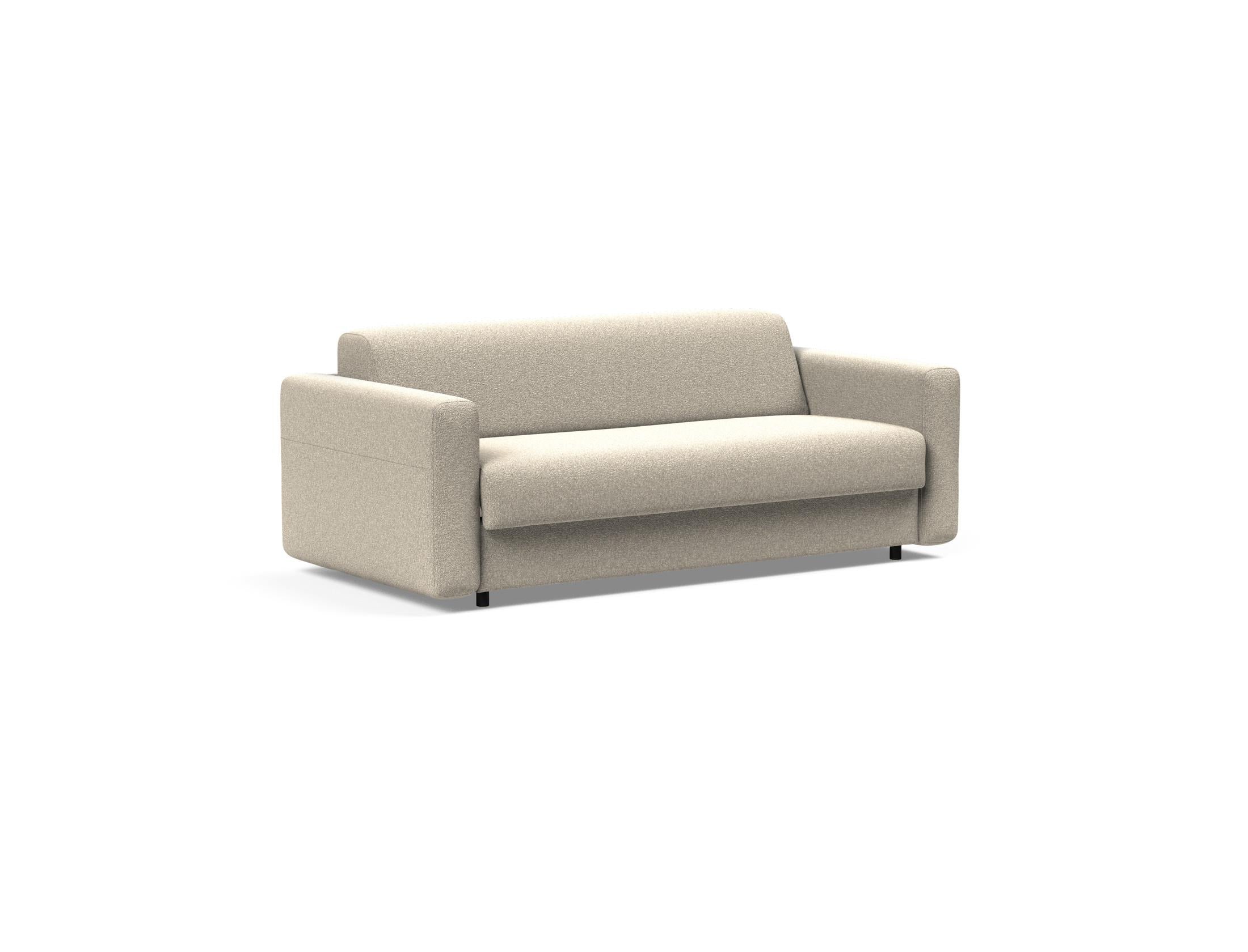 Entdecken Sie das Killian Klappsofa 140 von Innovation Living: elegantes Design, langlebige Materialien und eine innovative Dual-Matratze für optimalen Komfort.