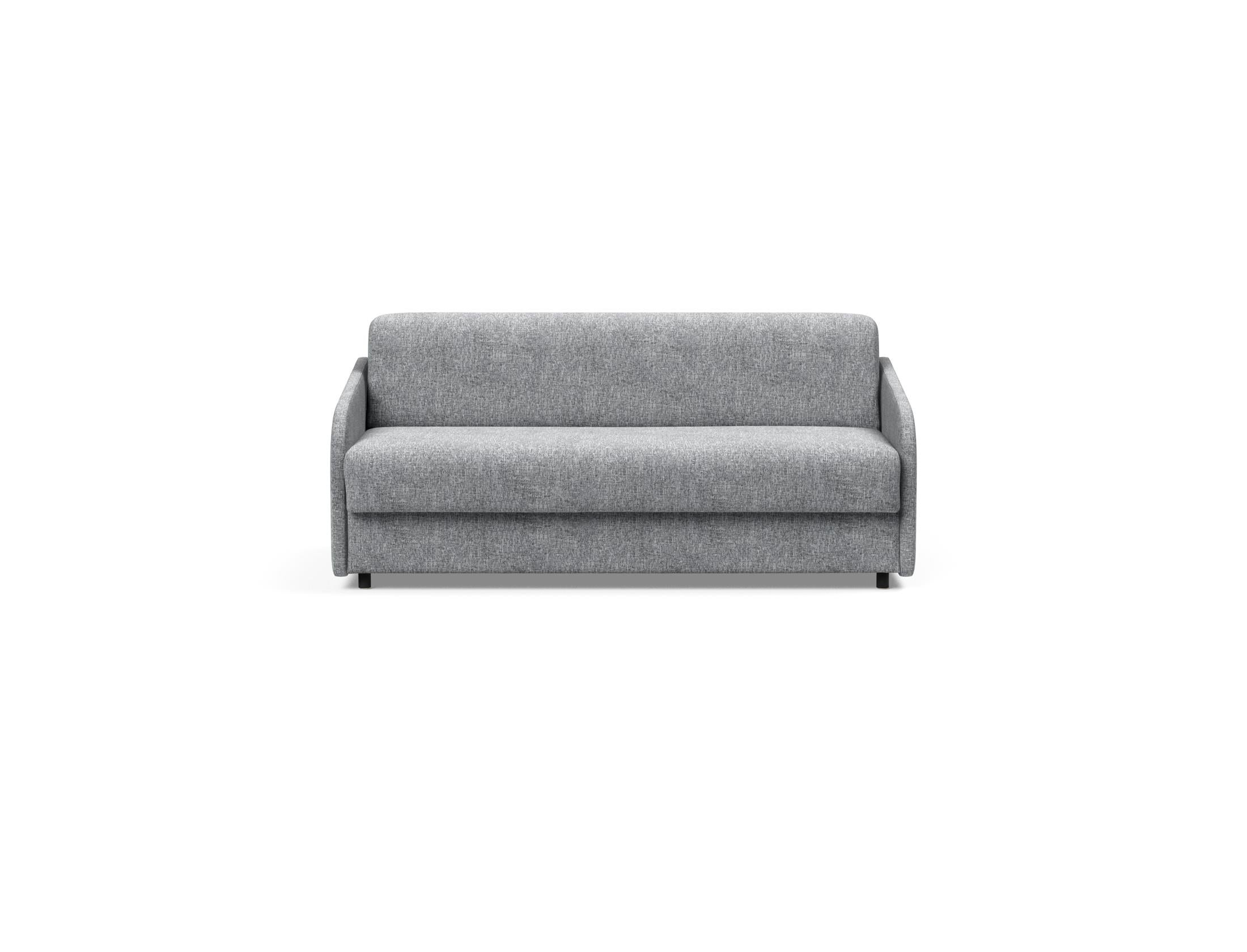 Entdecken Sie das Eivor Klappsofa 140 von Innovation Living: stilvolles Design, komfortable Federkernmatratze und praktische Funktionen für Ihr Zuhause.