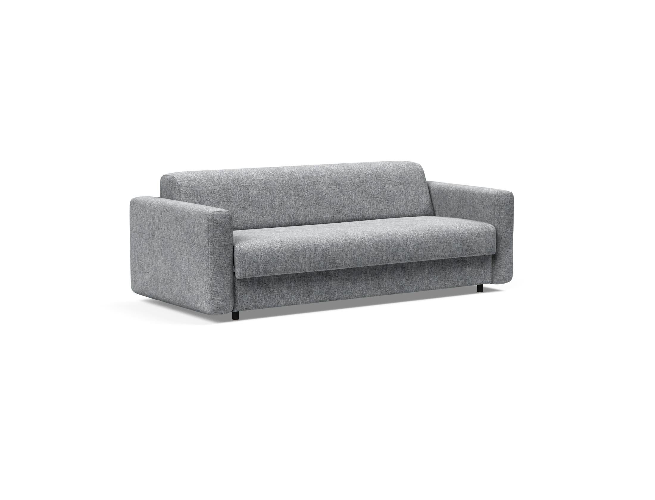 Erleben Sie das Killian Klappsofa 160 von Innovation Living – stilvolles Design und eine bequeme Dual-Matratze für erholsame Nächte.