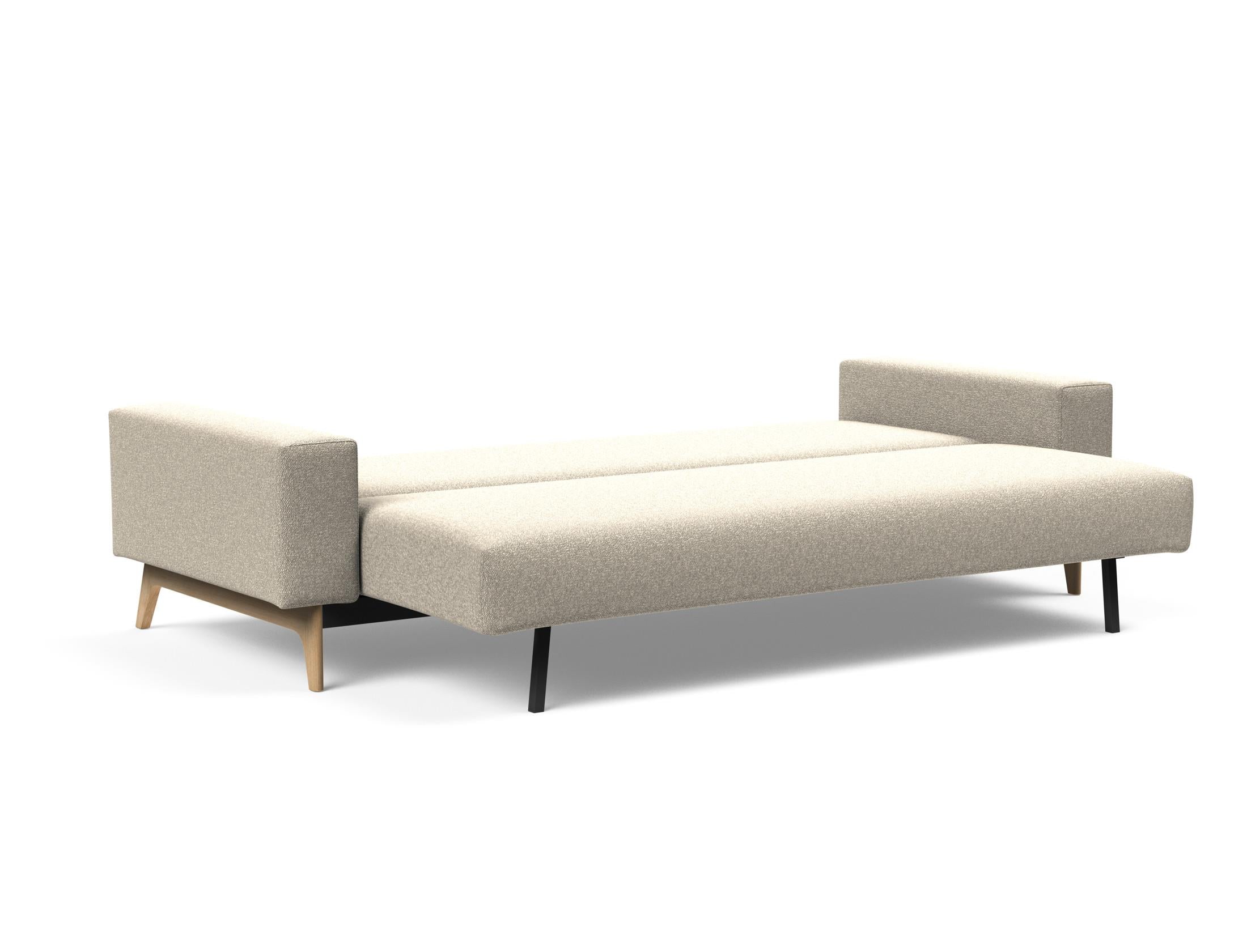 Erleben Sie das Idun Bettsofa von Innovation Living: stilvolles skandinavisches Design, hohe Funktionalität und erstklassiger Komfort für jeden Raum.