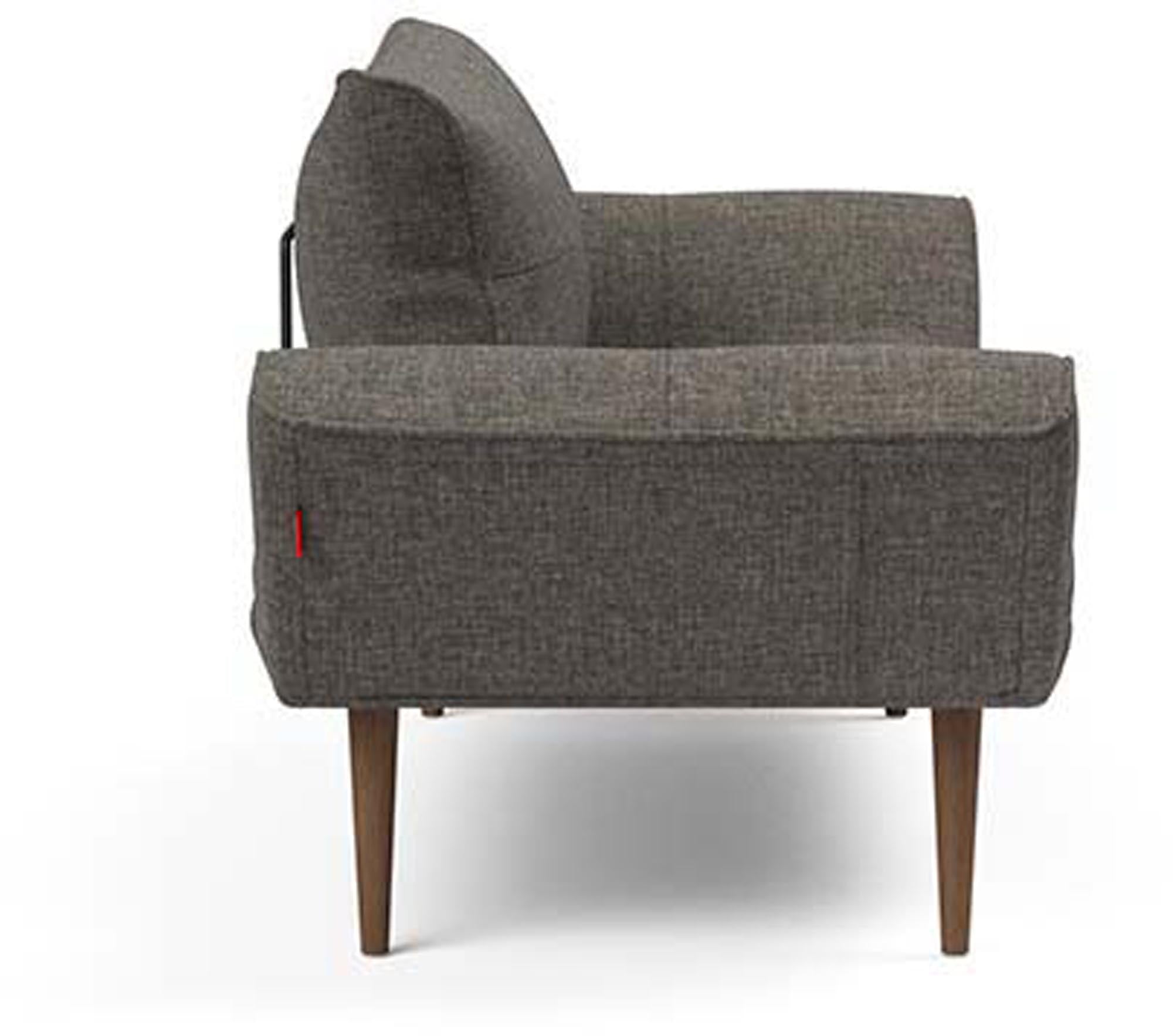 Erleben Sie das Zeal Klappsofa 70 Styletto von Innovation Living – ein elegantes, multifunktionales Sofa mit anpassbarer Matratze und robusten Materialien.