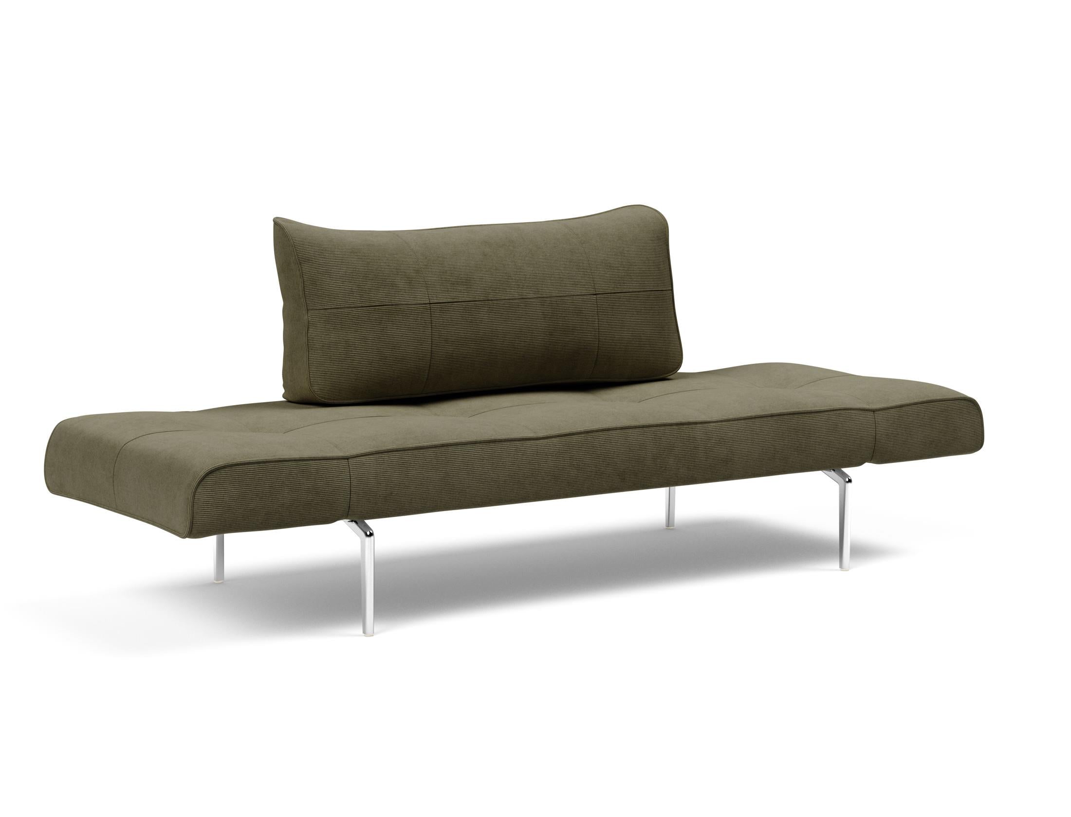 Entdecken Sie das Zeal Klappsofa 70 Straw von Innovation Living – ein elegantes, platzsparendes Möbelstück, das Komfort und Design vereint.