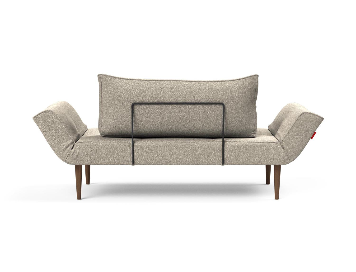 Erleben Sie das Zeal Klappsofa 70 Styletto von Innovation Living – ein elegantes, flexibles Sofa in Elegance Orange, das Komfort und Stil vereint.