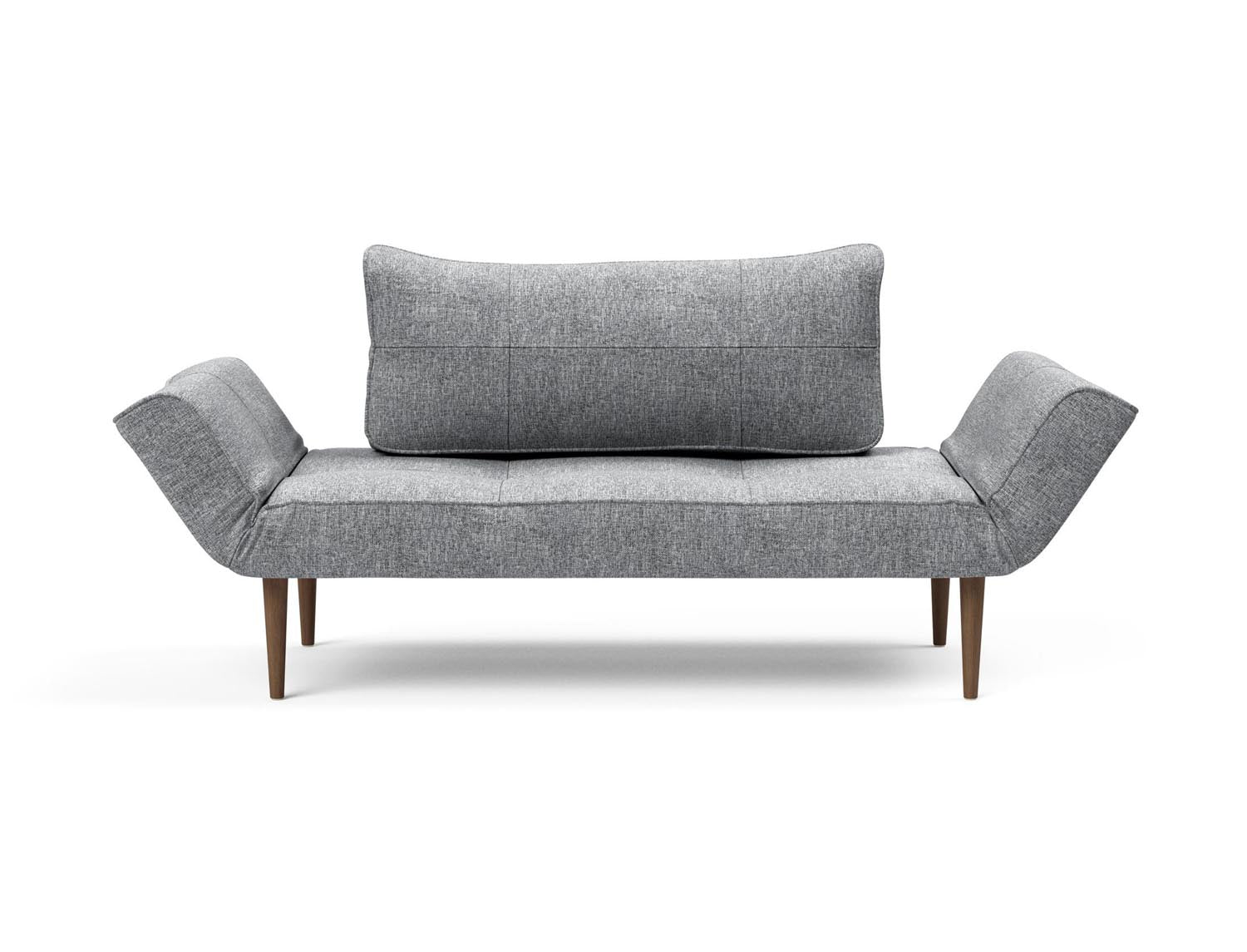 Entdecken Sie das Zeal Klappsofa 70 Styletto von Innovation Living – ein stilvolles, multifunktionales Sofa in Elegance Orange, das höchsten Komfort bietet.