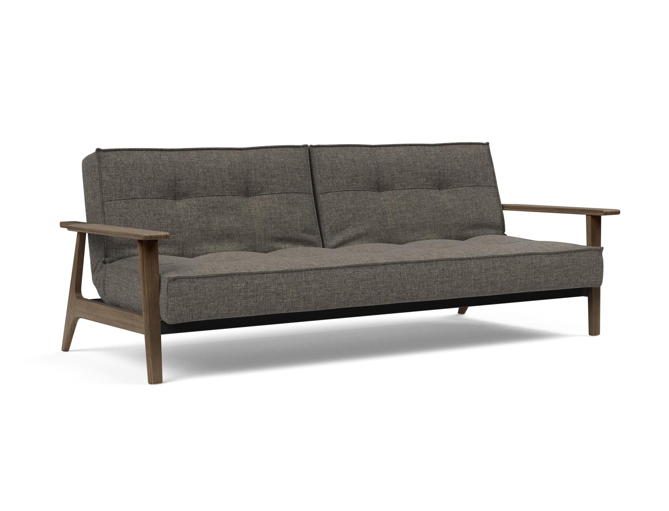 Erleben Sie das stilvolle Splitback Sofabett 115 Frej von Innovation Living – ideal für platzsparende Lösungen und zeitgemäße Einrichtung.