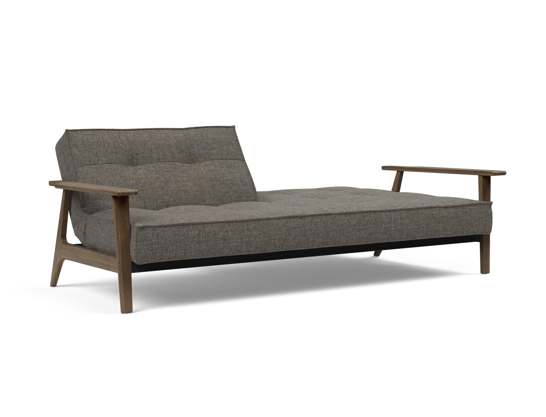 Erleben Sie das stilvolle Splitback Sofabett 115 Frej von Innovation Living – ideal für platzsparende Lösungen und zeitgemäße Einrichtung.
