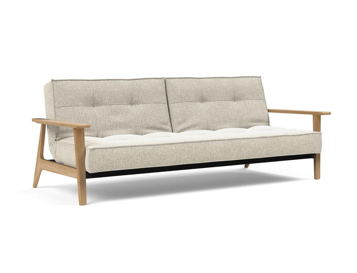 Splitback Sofabett 115 Frej in 357 Taura Off White präsentiert im Onlineshop von KAQTU Design AG. Bettsofa ist von Innovation Living