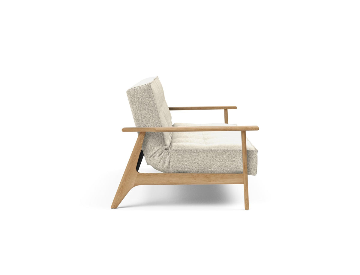 Splitback Sofabett 115 Frej in 357 Taura Off White präsentiert im Onlineshop von KAQTU Design AG. Bettsofa ist von Innovation Living
