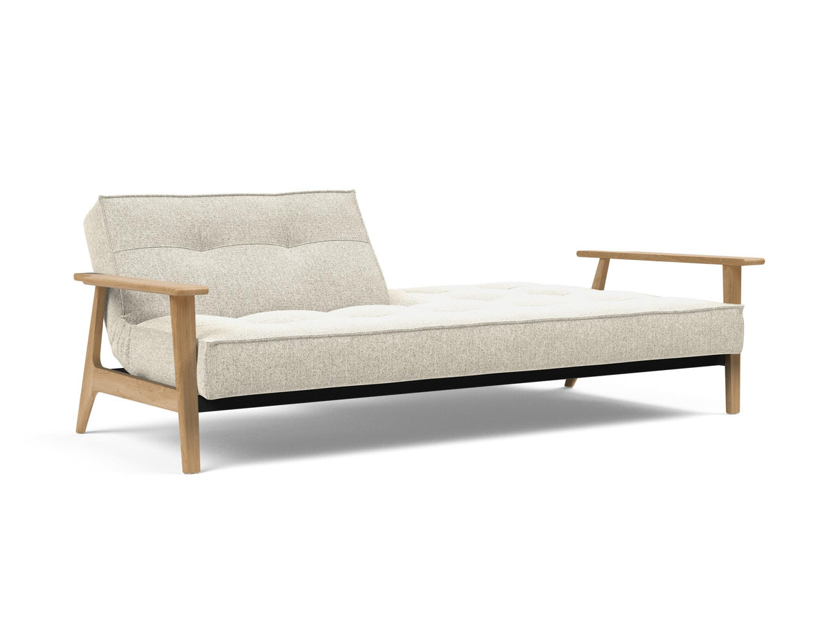 Splitback Sofabett 115 Frej in 357 Taura Off White präsentiert im Onlineshop von KAQTU Design AG. Bettsofa ist von Innovation Living
