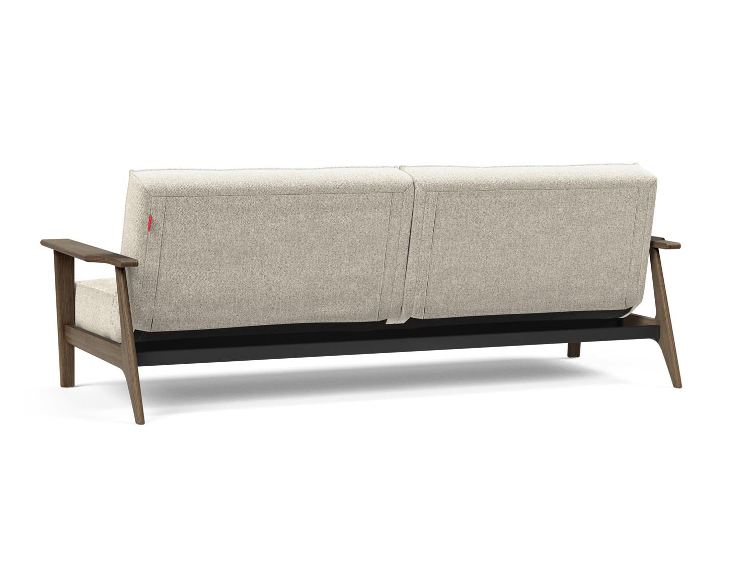 Entdecken Sie das Splitback Sofabett 115 Frej von Innovation Living – stilvoll, funktional und ideal für kleine Räume. Komfort für Tag und Nacht!