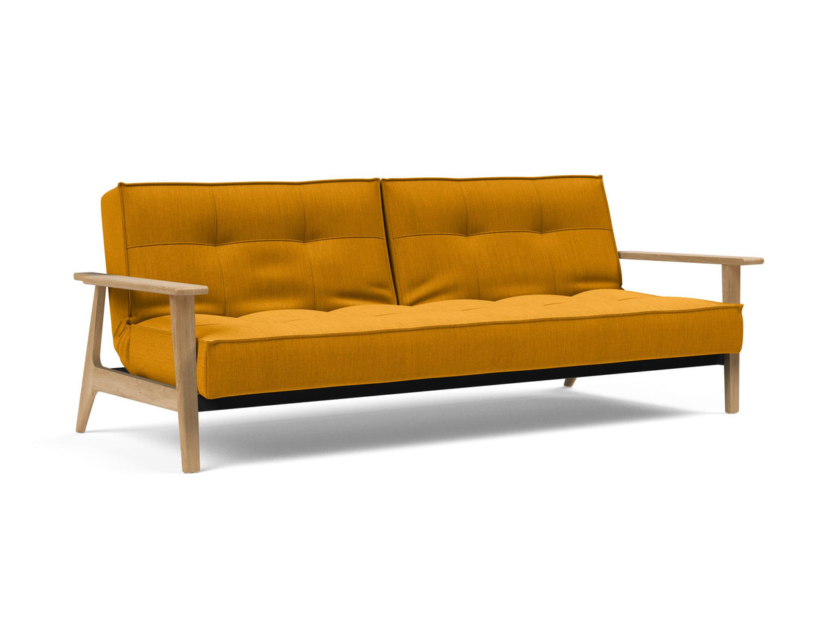 Splitback Sofabett 115 Frej in 507 Elegance Burned Curry präsentiert im Onlineshop von KAQTU Design AG. Bettsofa ist von Innovation Living