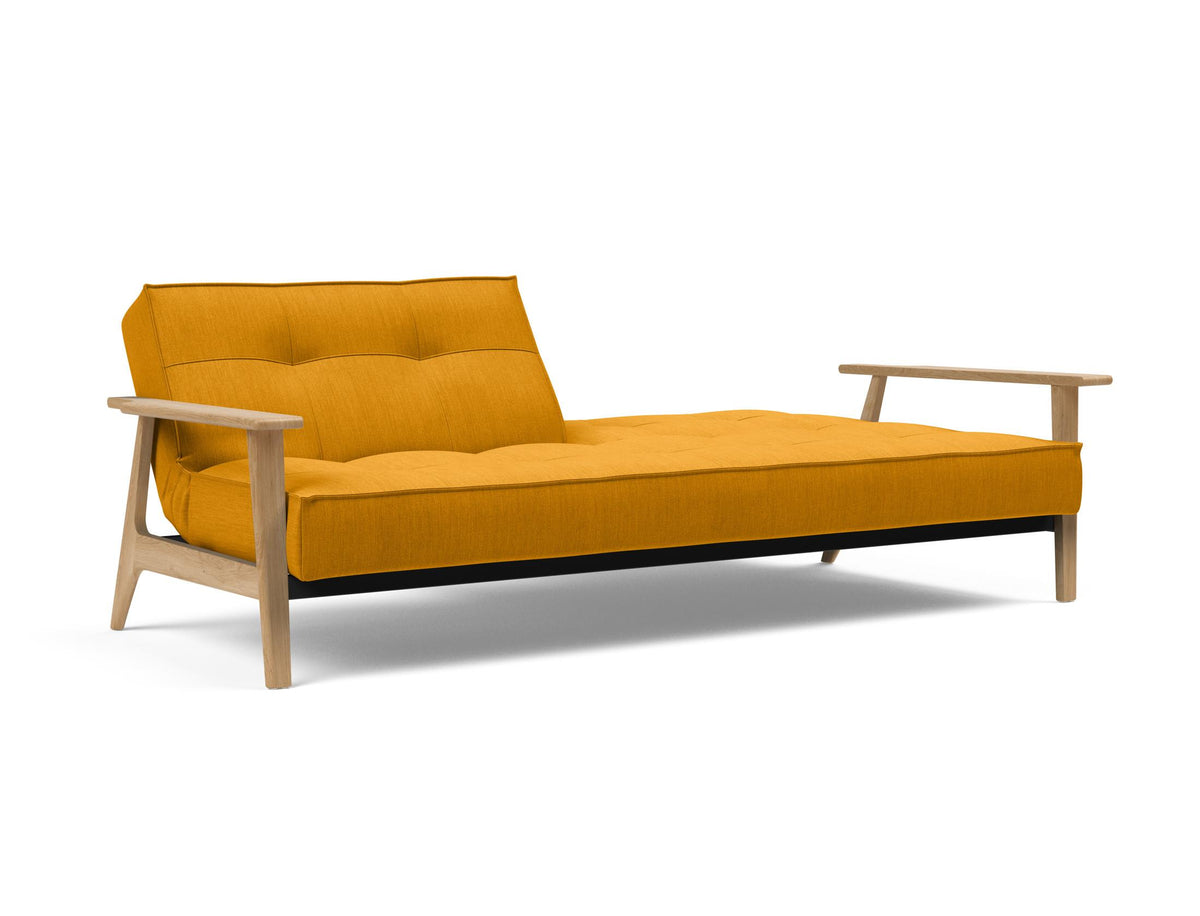 Splitback Sofabett 115 Frej in 507 Elegance Burned Curry präsentiert im Onlineshop von KAQTU Design AG. Bettsofa ist von Innovation Living