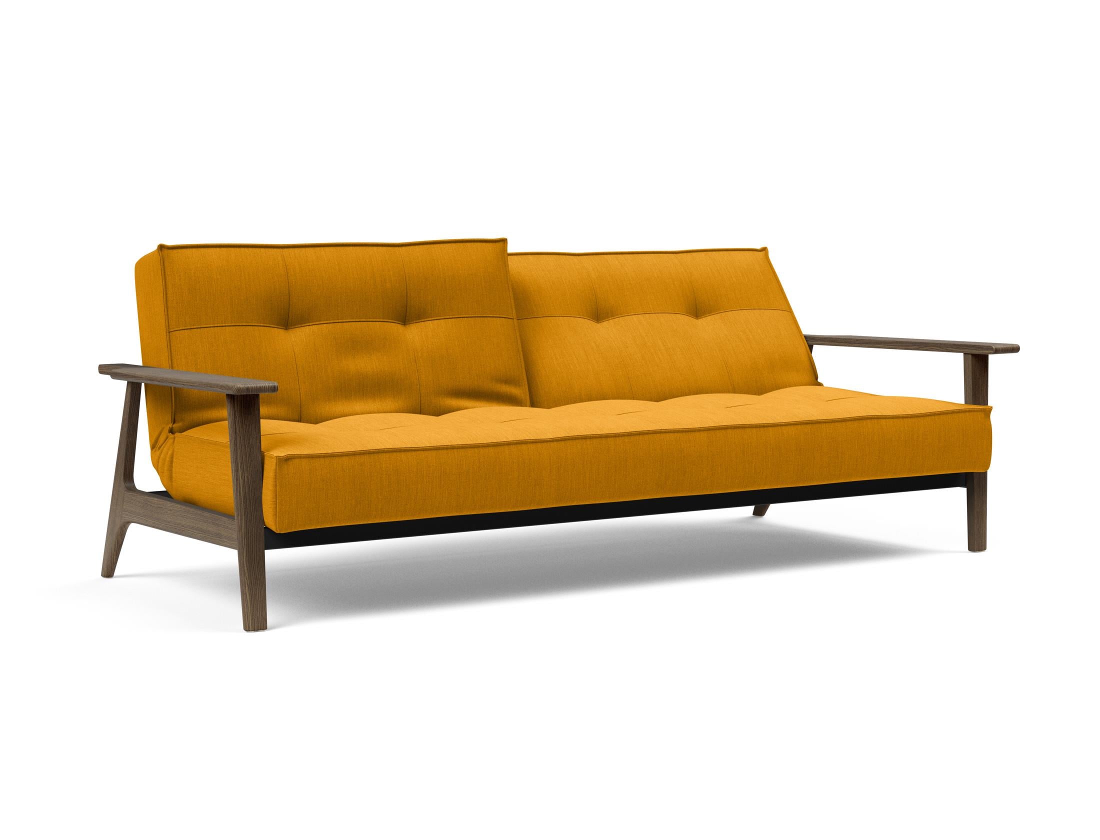 Erleben Sie das stilvolle Splitback Sofabett 115 Frej von Innovation Living – ideal für platzsparende Lösungen und zeitgemäße Einrichtung.