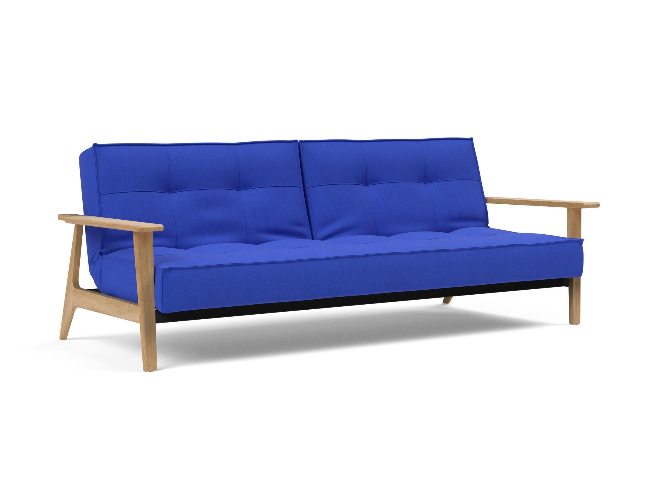 Entdecken Sie das Splitback Sofabett 115 Frej von Innovation Living – ein modernes, funktionales Design, das sich perfekt für jedes Zuhause eignet.