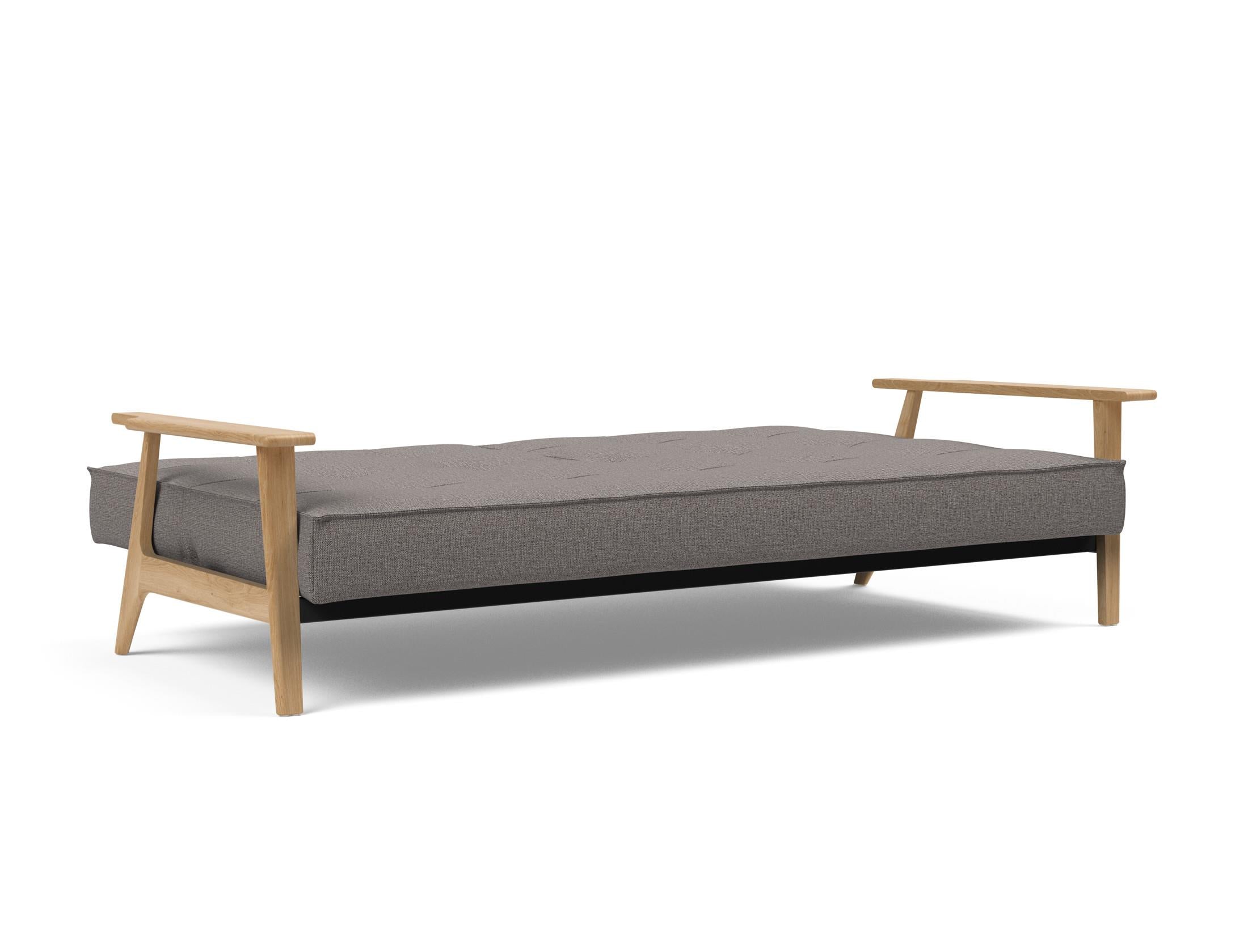 Erleben Sie das stilvolle Splitback Sofabett 115 Frej von Innovation Living – ideal für platzsparende Lösungen und zeitgemäße Einrichtung.