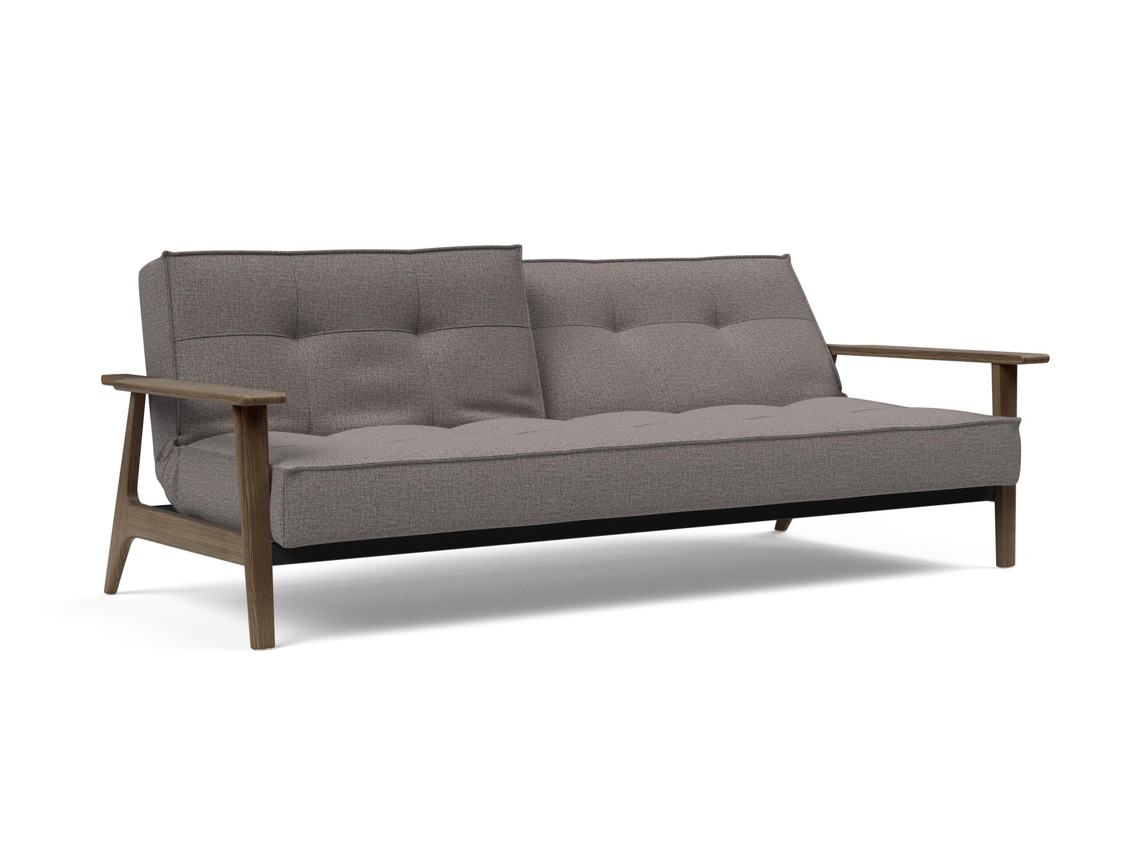 Erleben Sie das stilvolle Splitback Sofabett 115 Frej von Innovation Living – ideal für platzsparende Lösungen und zeitgemäße Einrichtung.