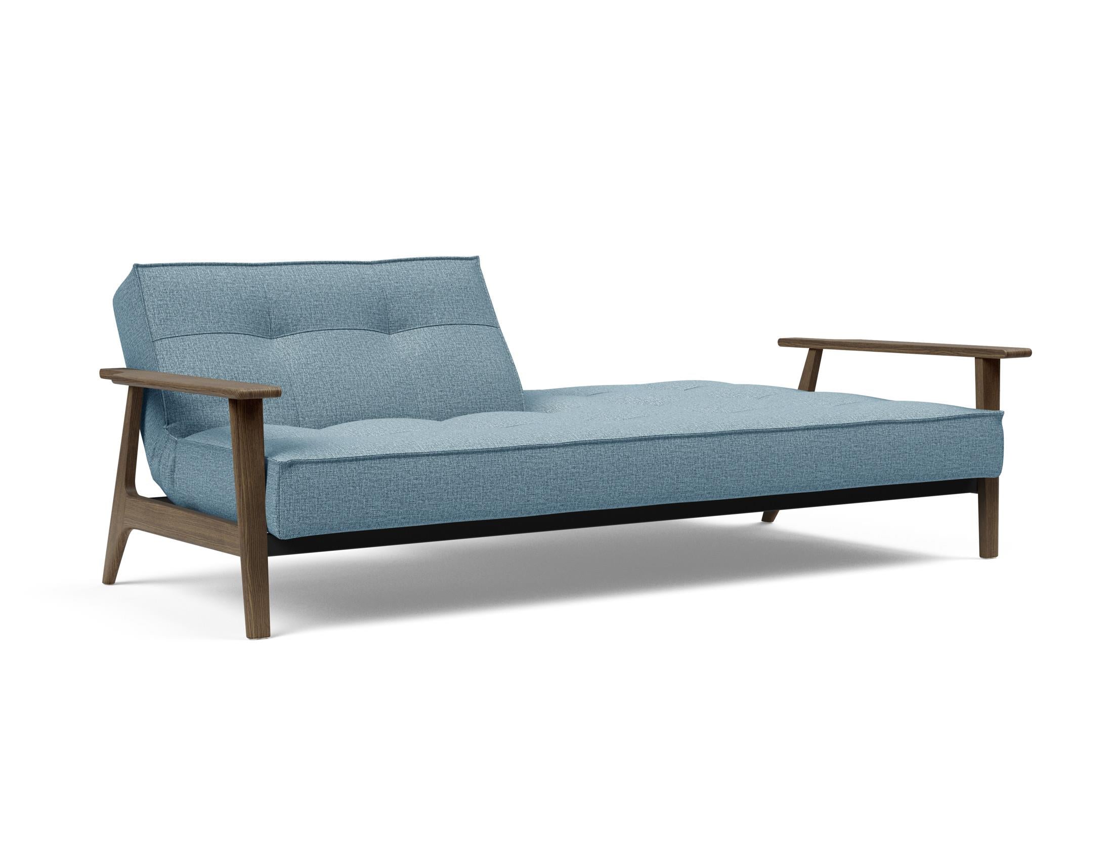 Erleben Sie das stilvolle Splitback Sofabett 115 Frej von Innovation Living – ideal für platzsparende Lösungen und zeitgemäße Einrichtung.